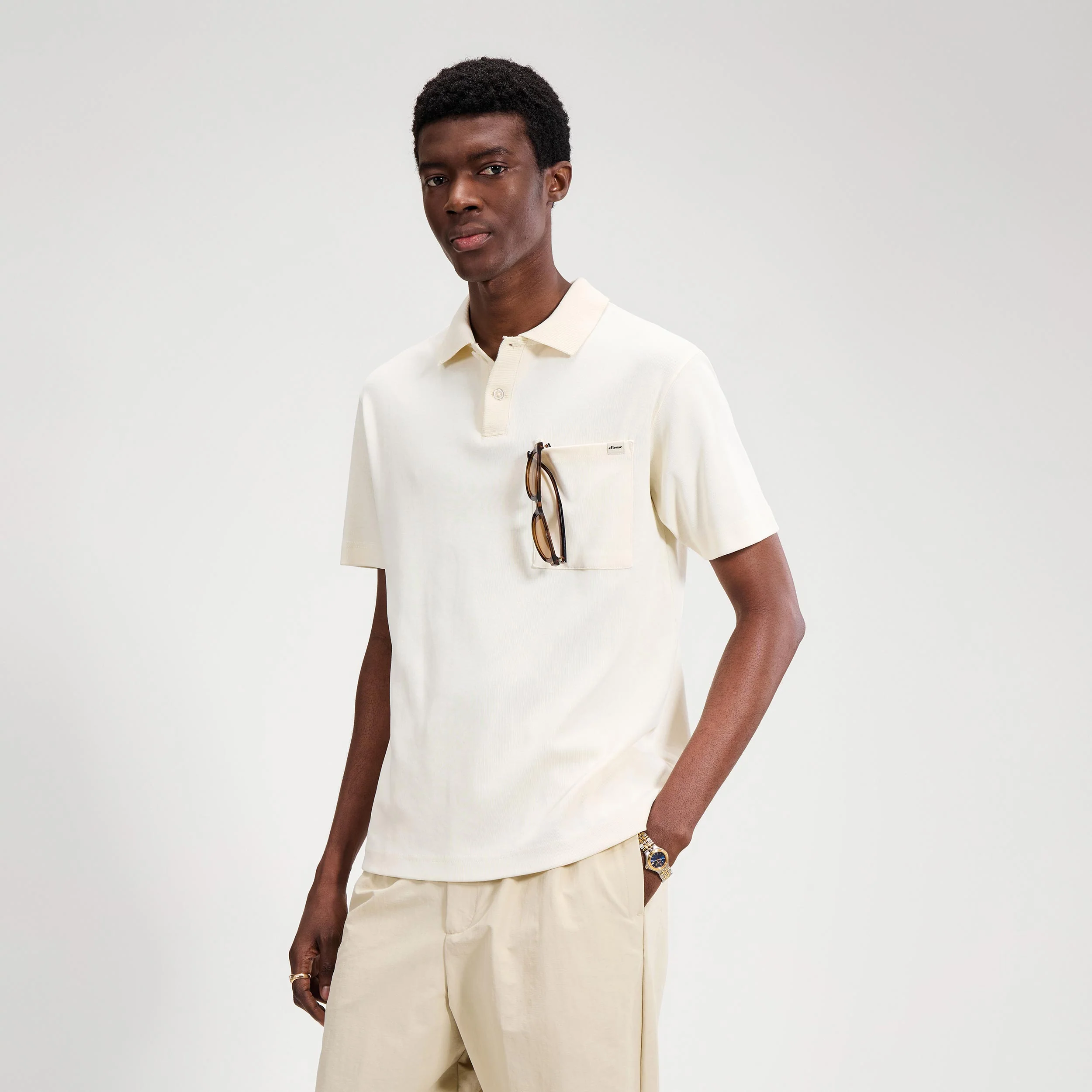 Arivito Polo Herrar - creme
