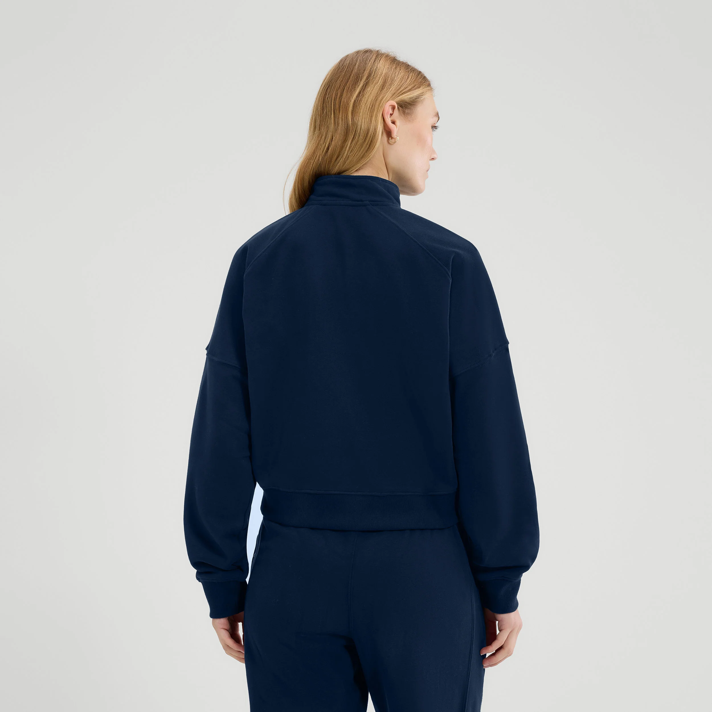 Carrera 1/4 Zip Tröja Damer - mörkblå - Image 2