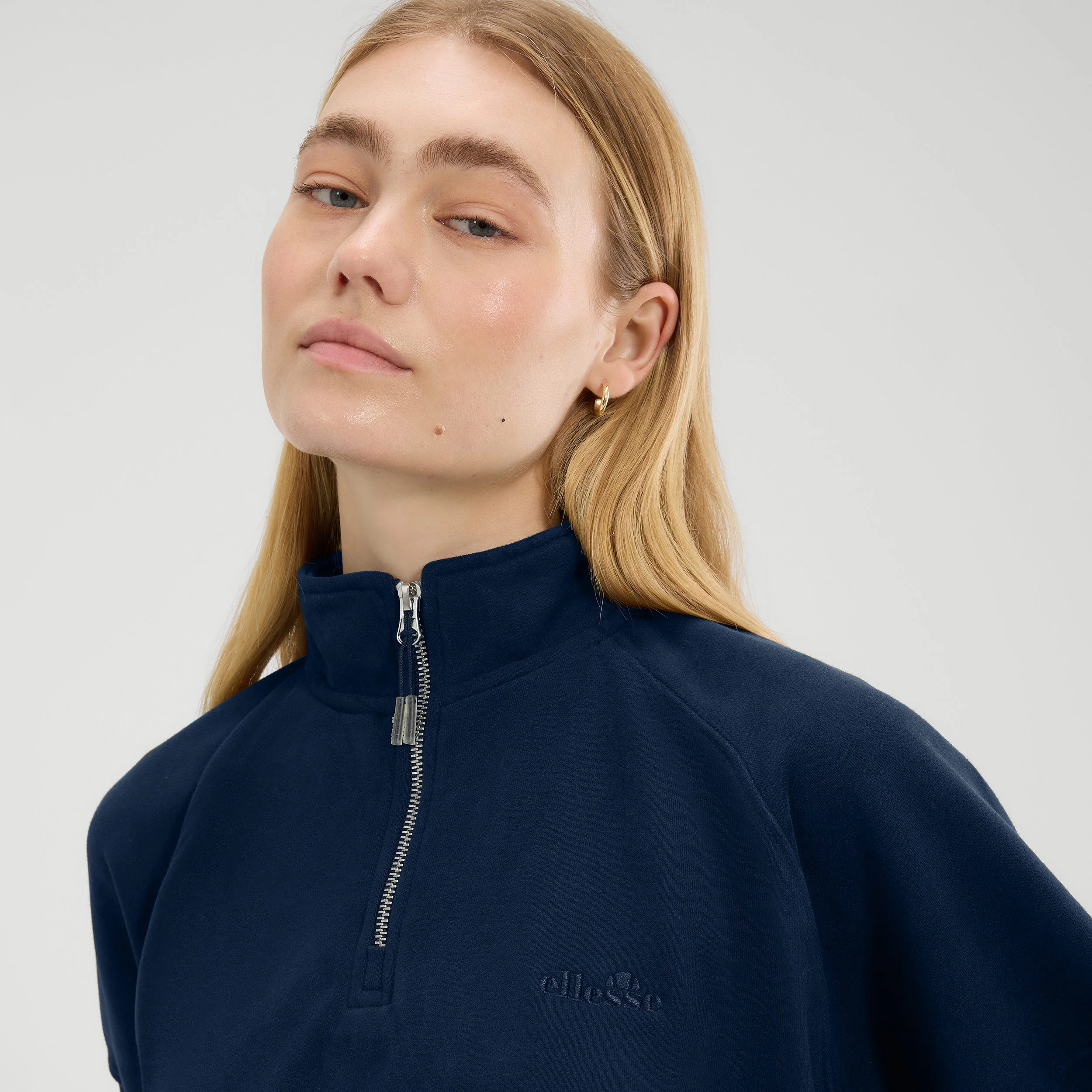 Carrera 1/4 Zip Tröja Damer - mörkblå - Image 3