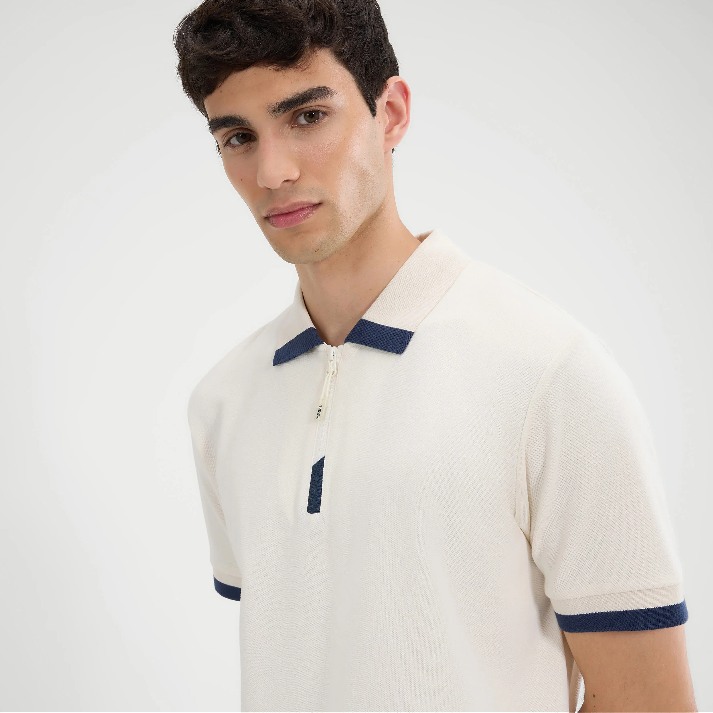 Kelvias Polo Herrar-Creme - Image 3