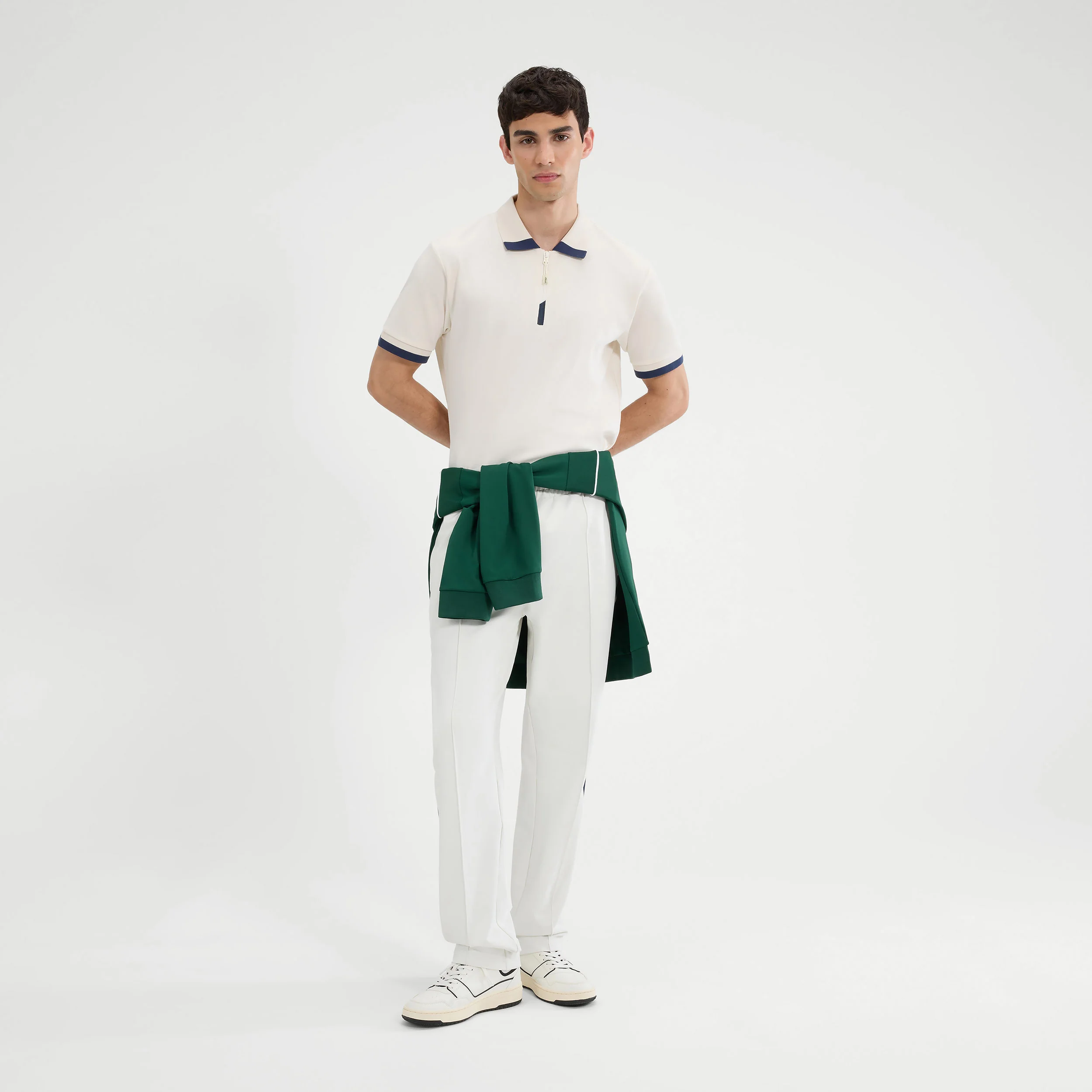 Kelvias Polo Herrar-Creme - Image 4