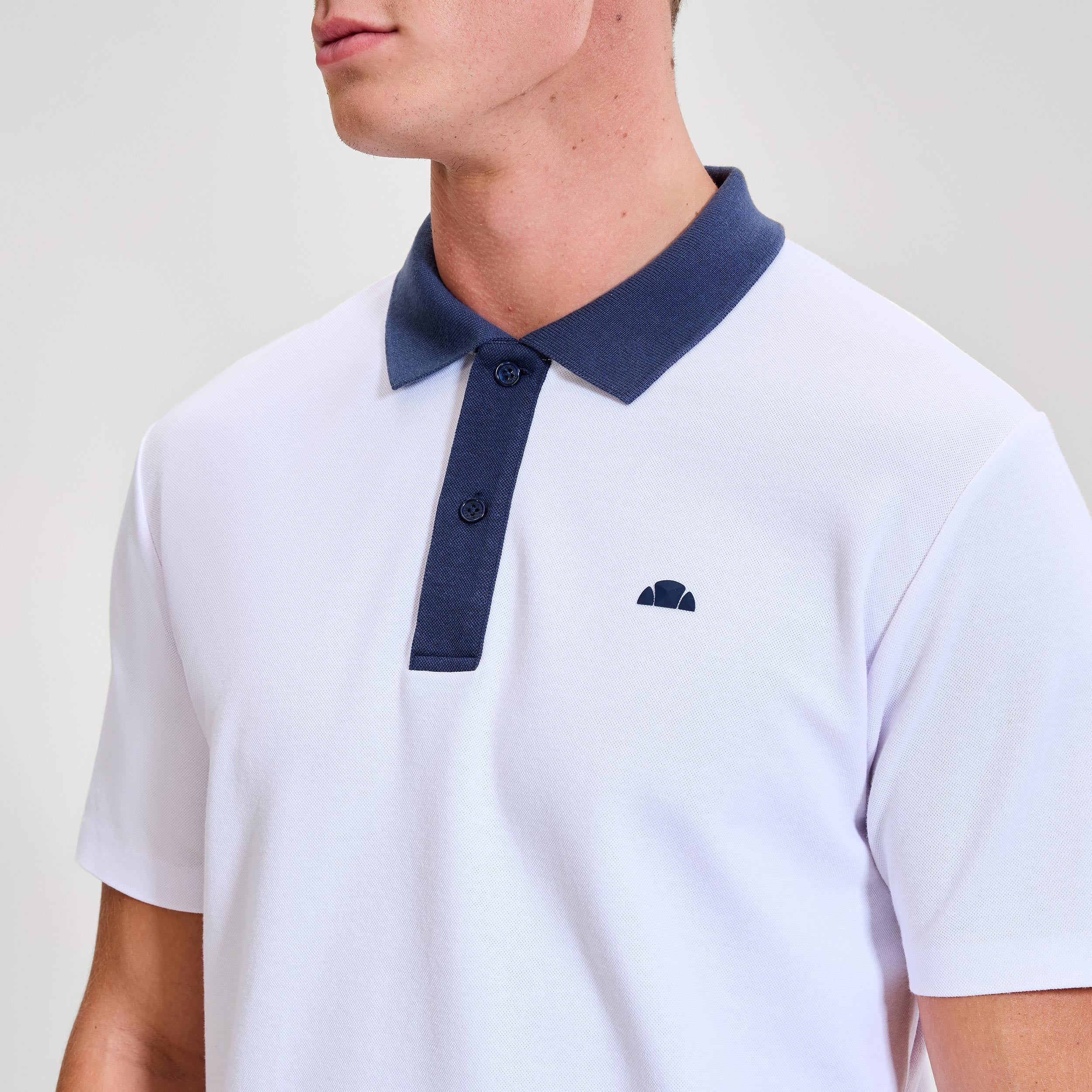 Vergo Polo Herrar - vit - Image 3
