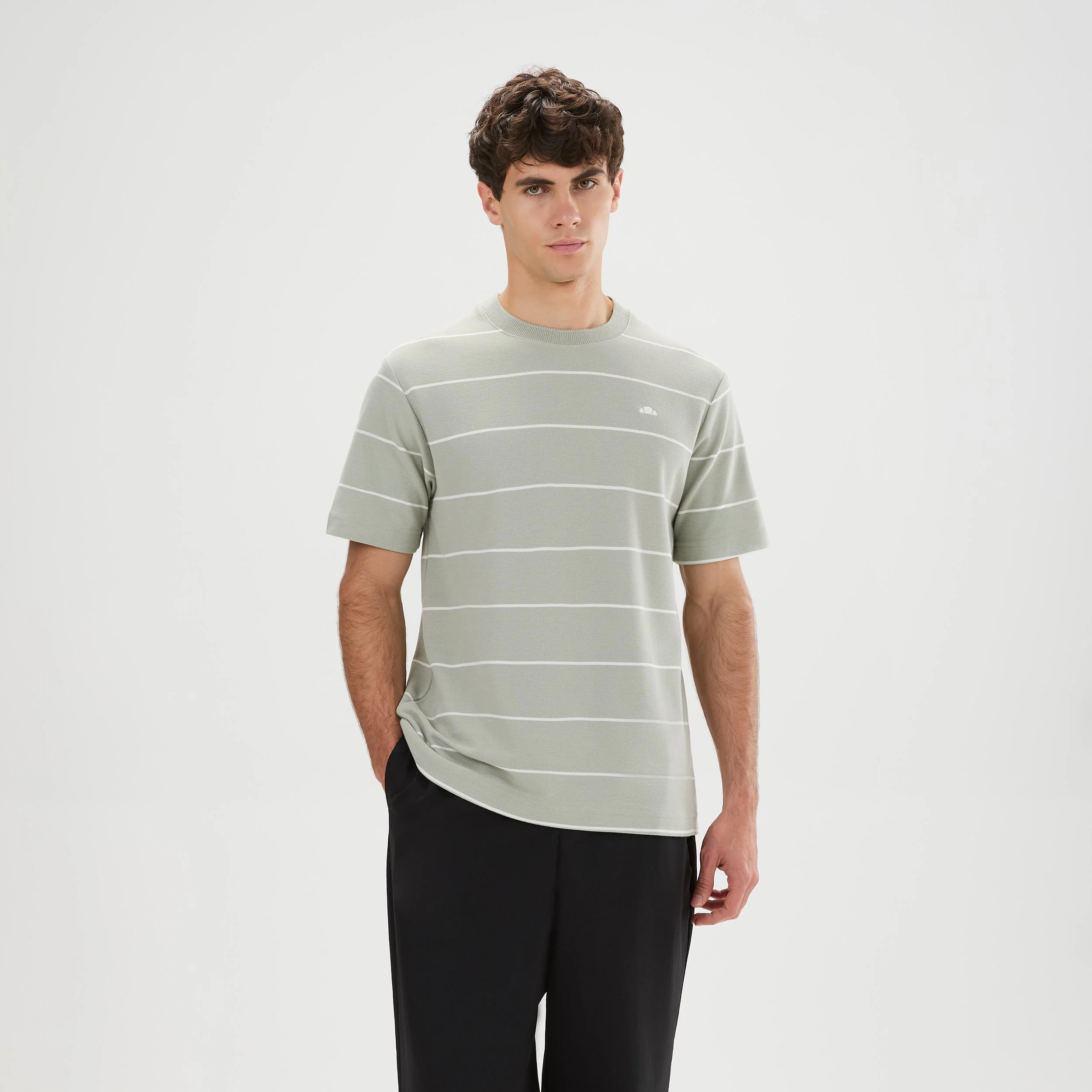 Verri T-shirt Herrar - grå, creme