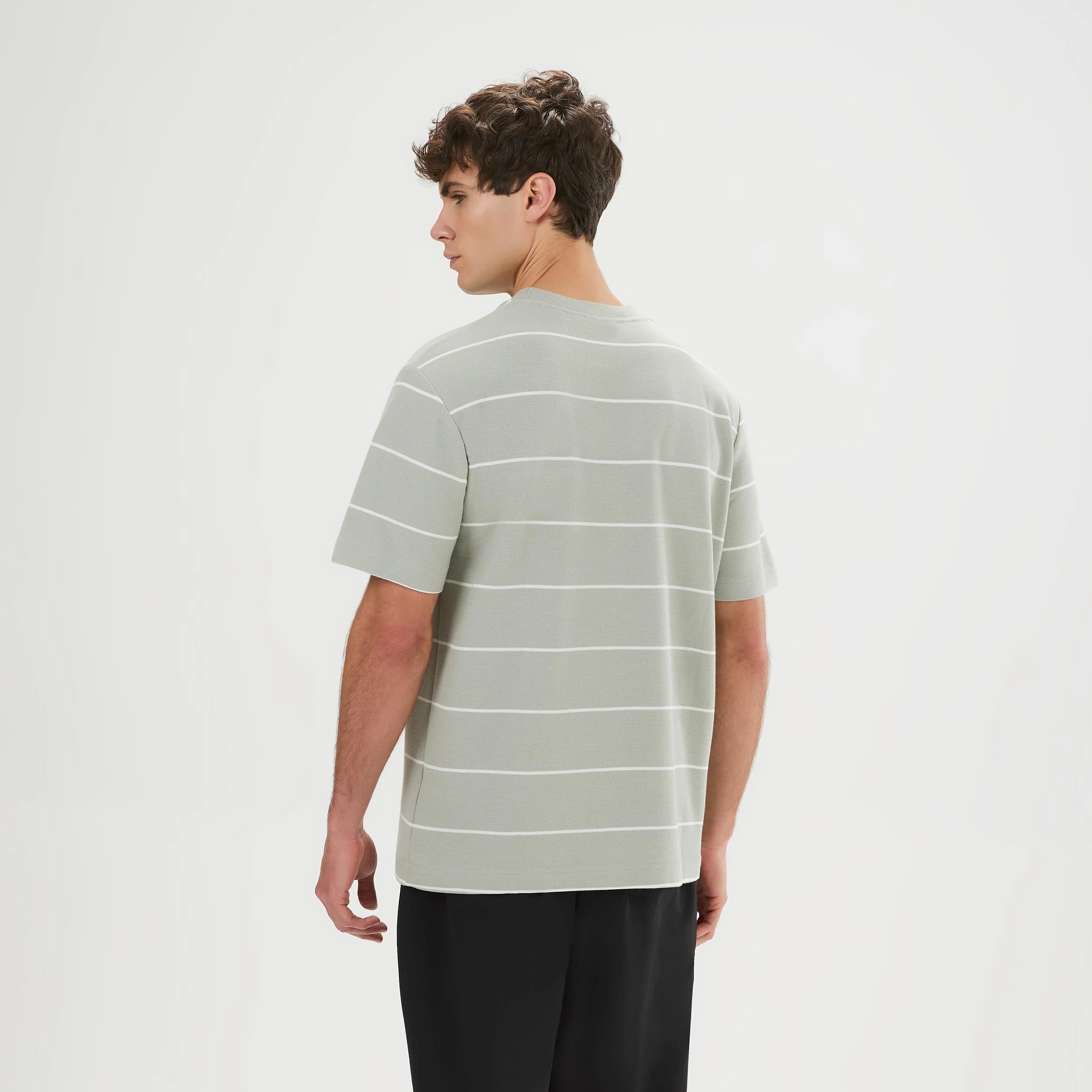 Verri T-shirt Herrar - grå, creme - Image 2