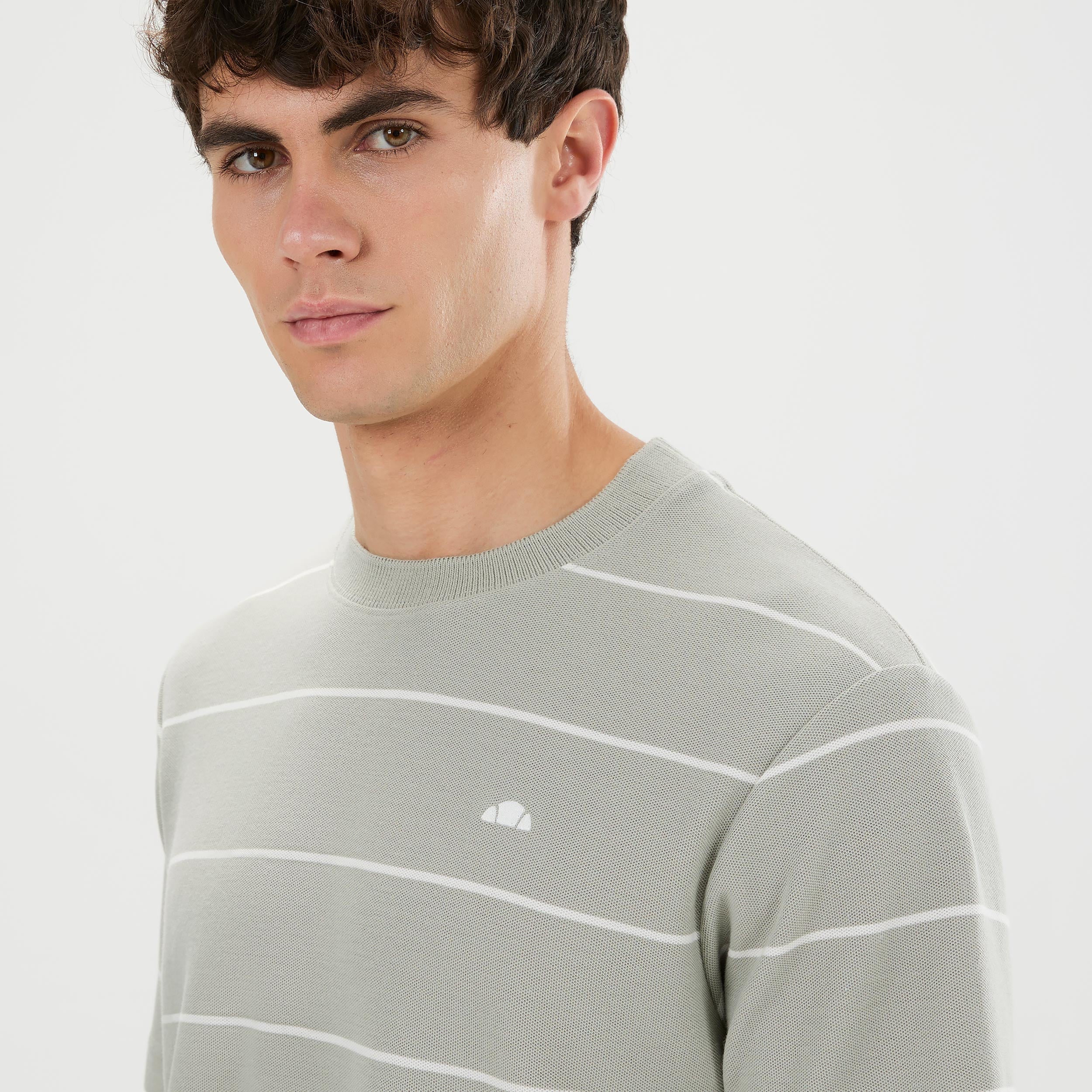 Verri T-shirt Herrar - grå, creme - Image 3