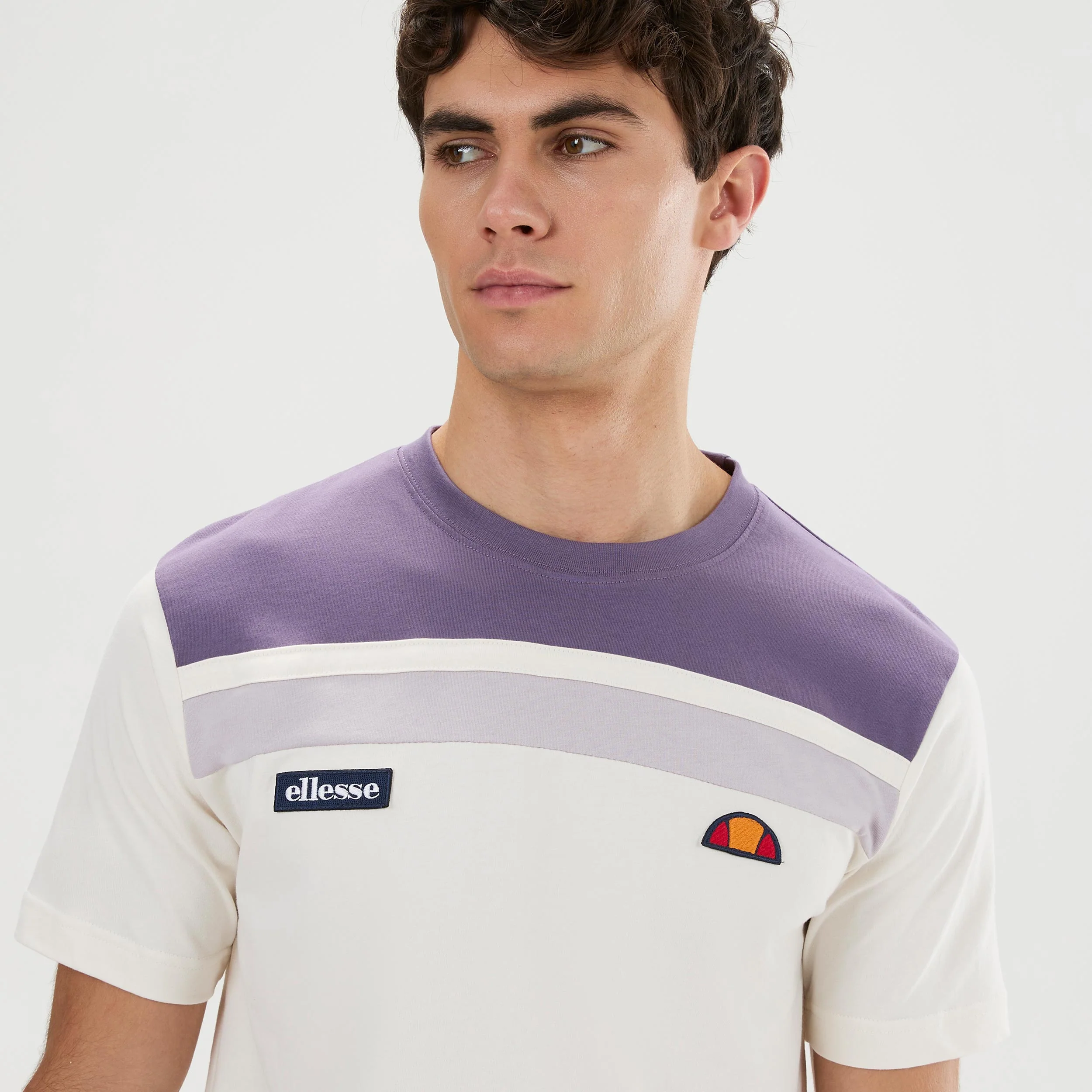 Vignola T-shirt Herrar - creme, syrén - Image 3
