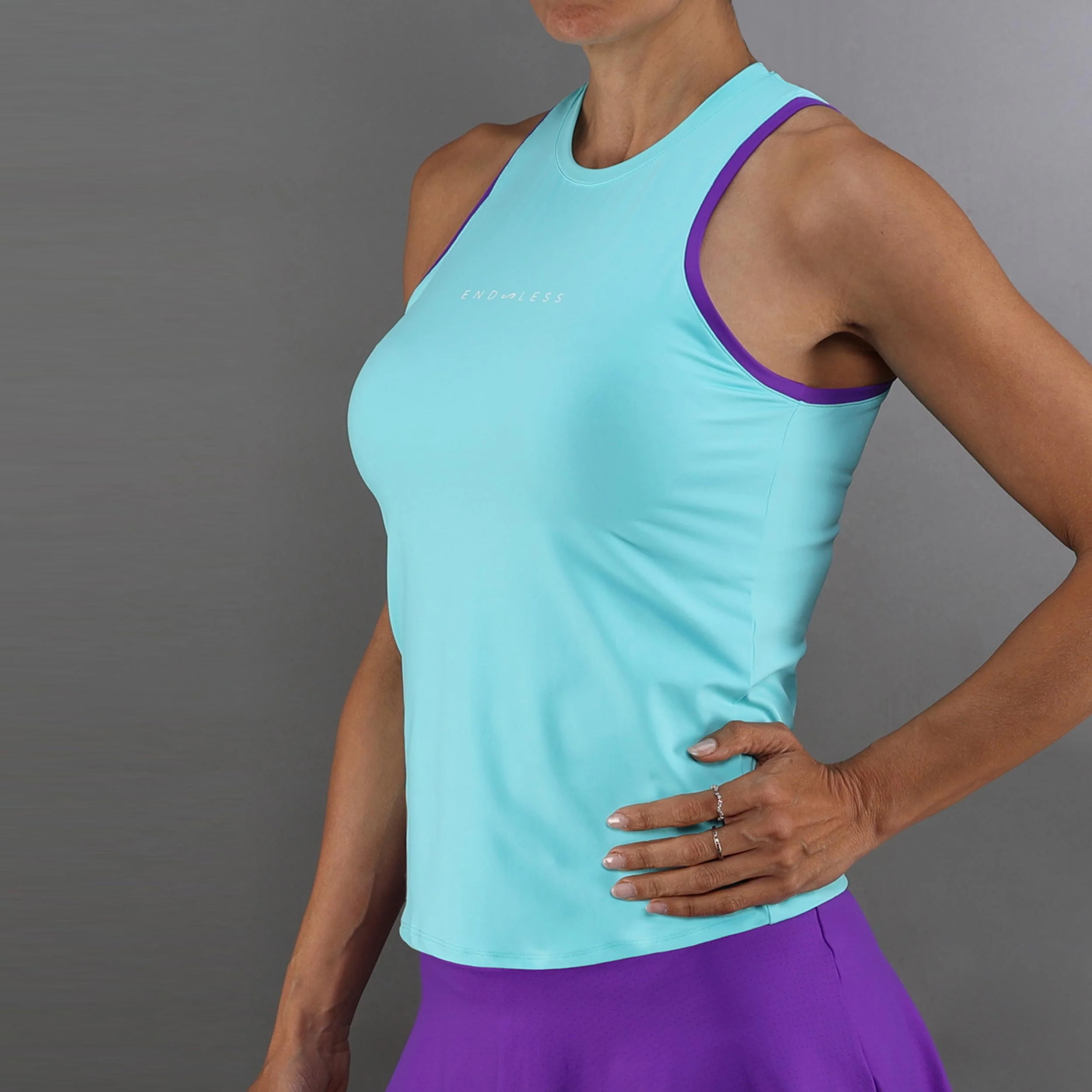 Essential Linne Damer-turkos - Image 3
