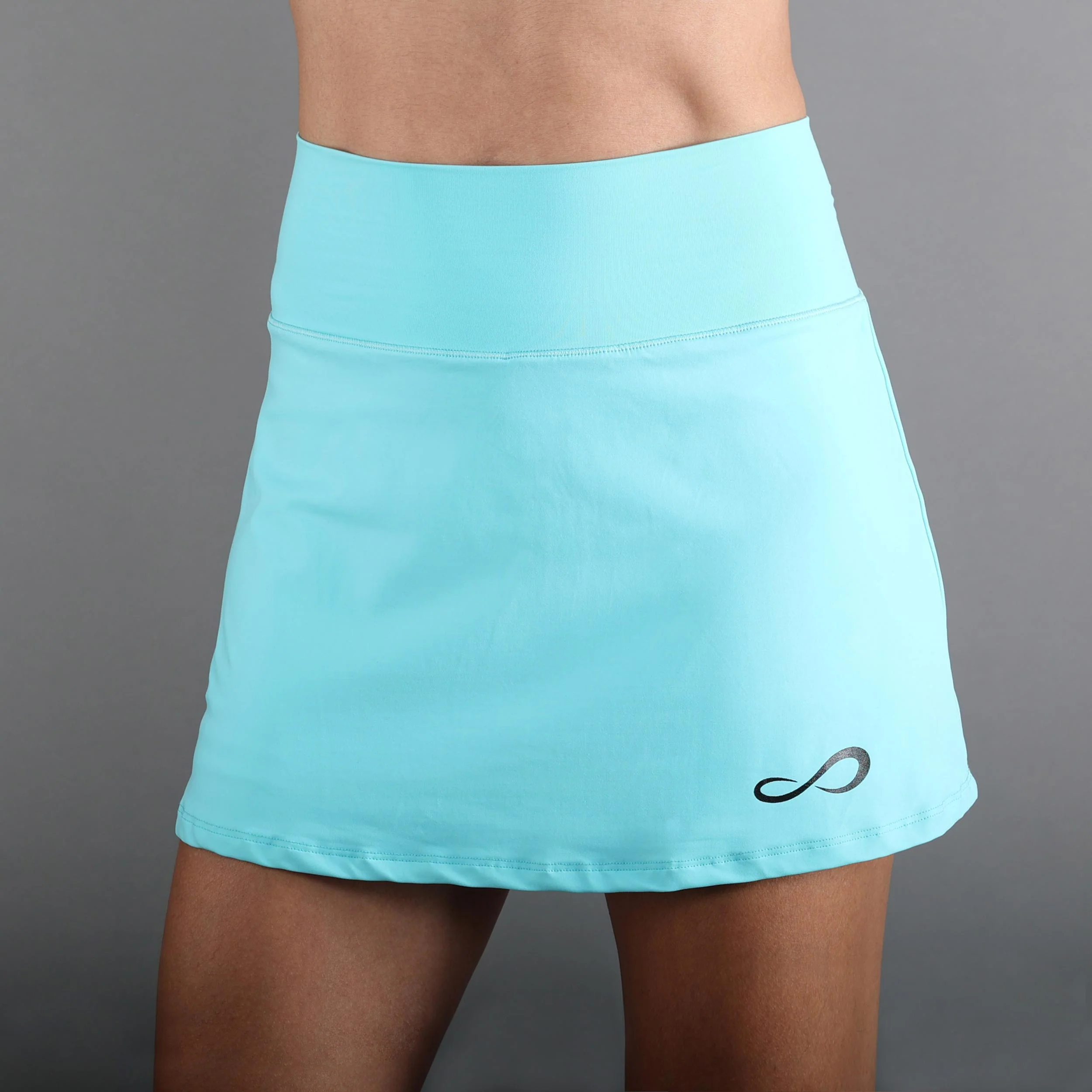 Minimal High Waist Kjol Damer-Blå - Image 4