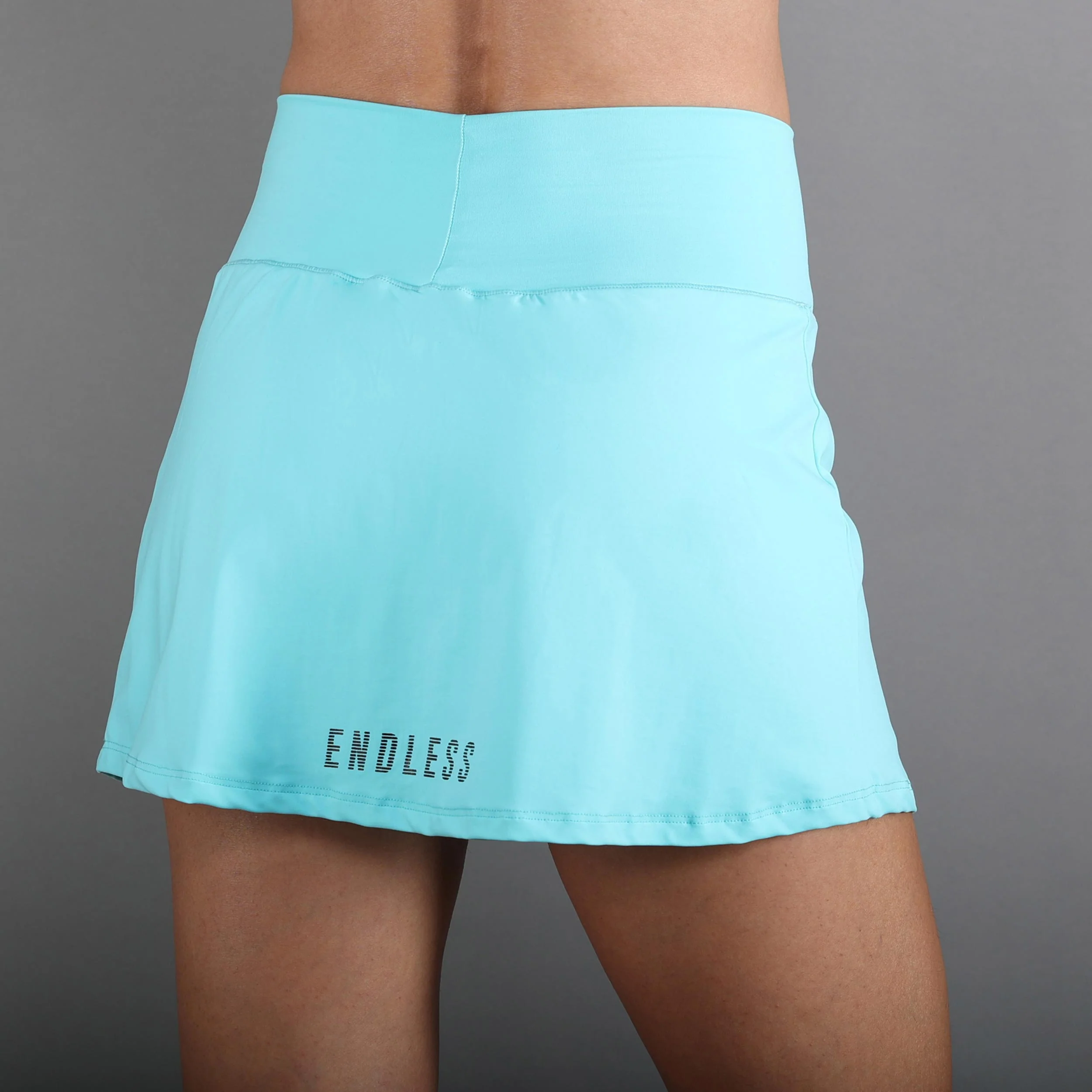 Minimal High Waist Kjol Damer-Blå - Image 5