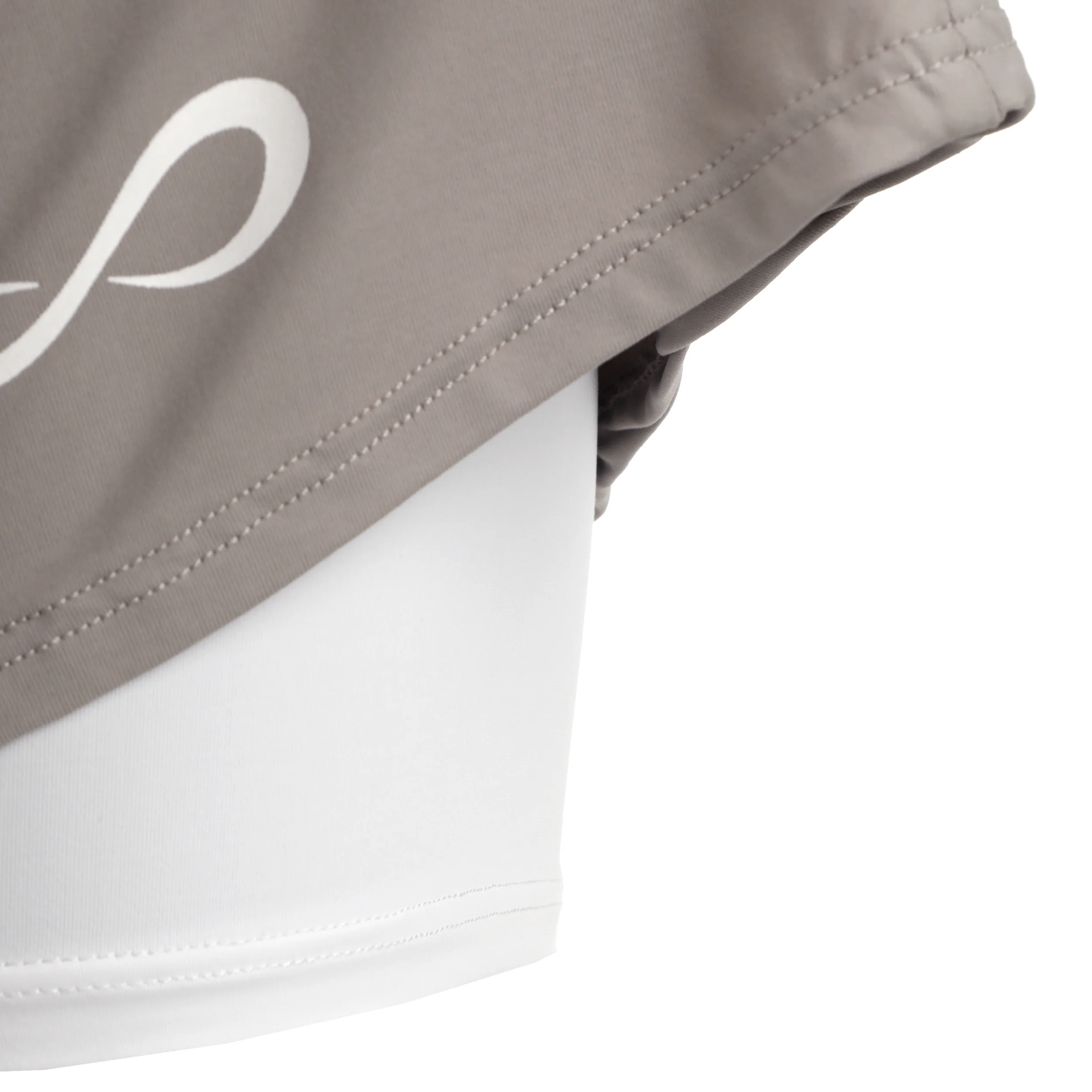 Minimal Kjol Damer - creme, - Image 3