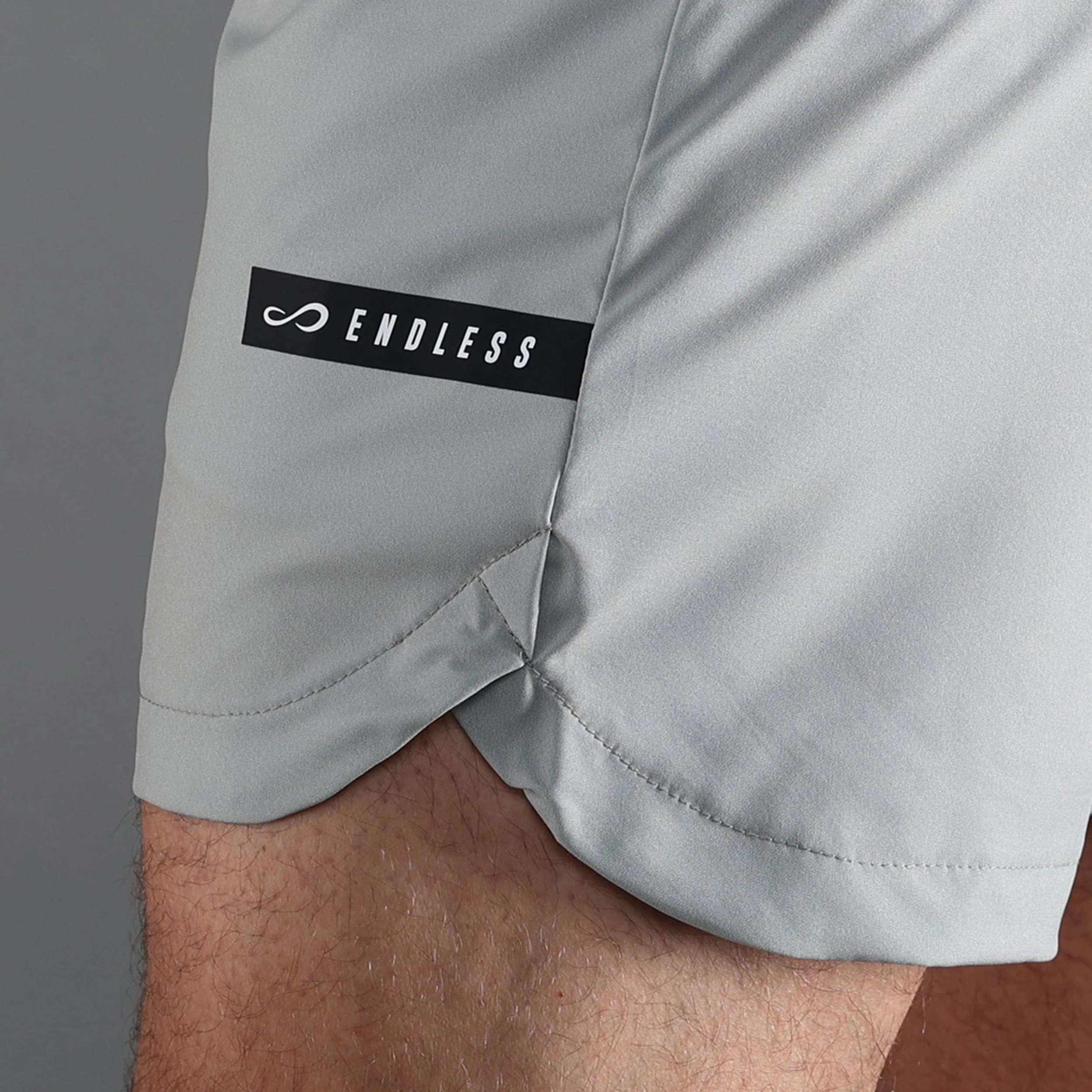 Swift Shorts Herrar-ljusgrå - Image 4