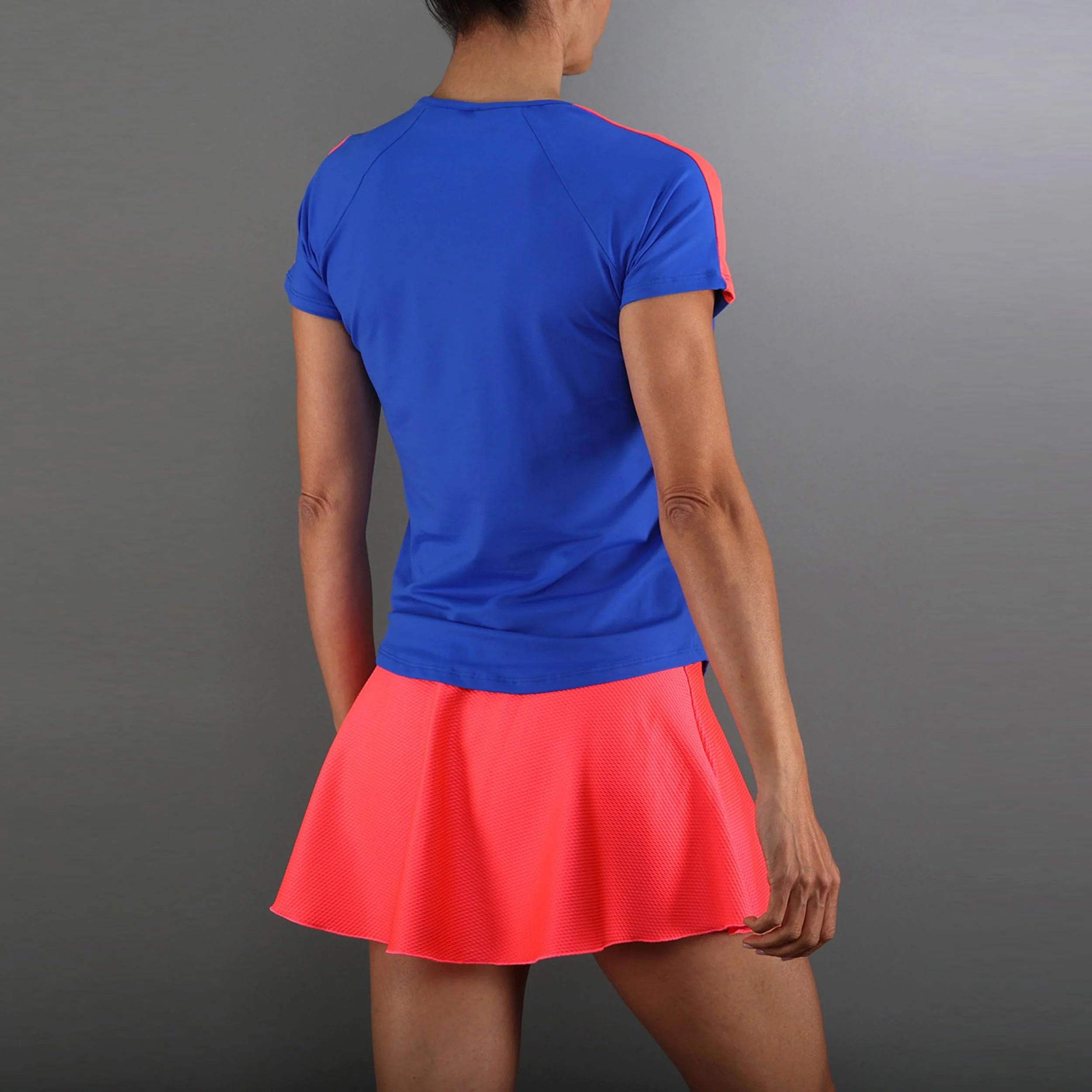 T-shirt Damer-blå - Image 2
