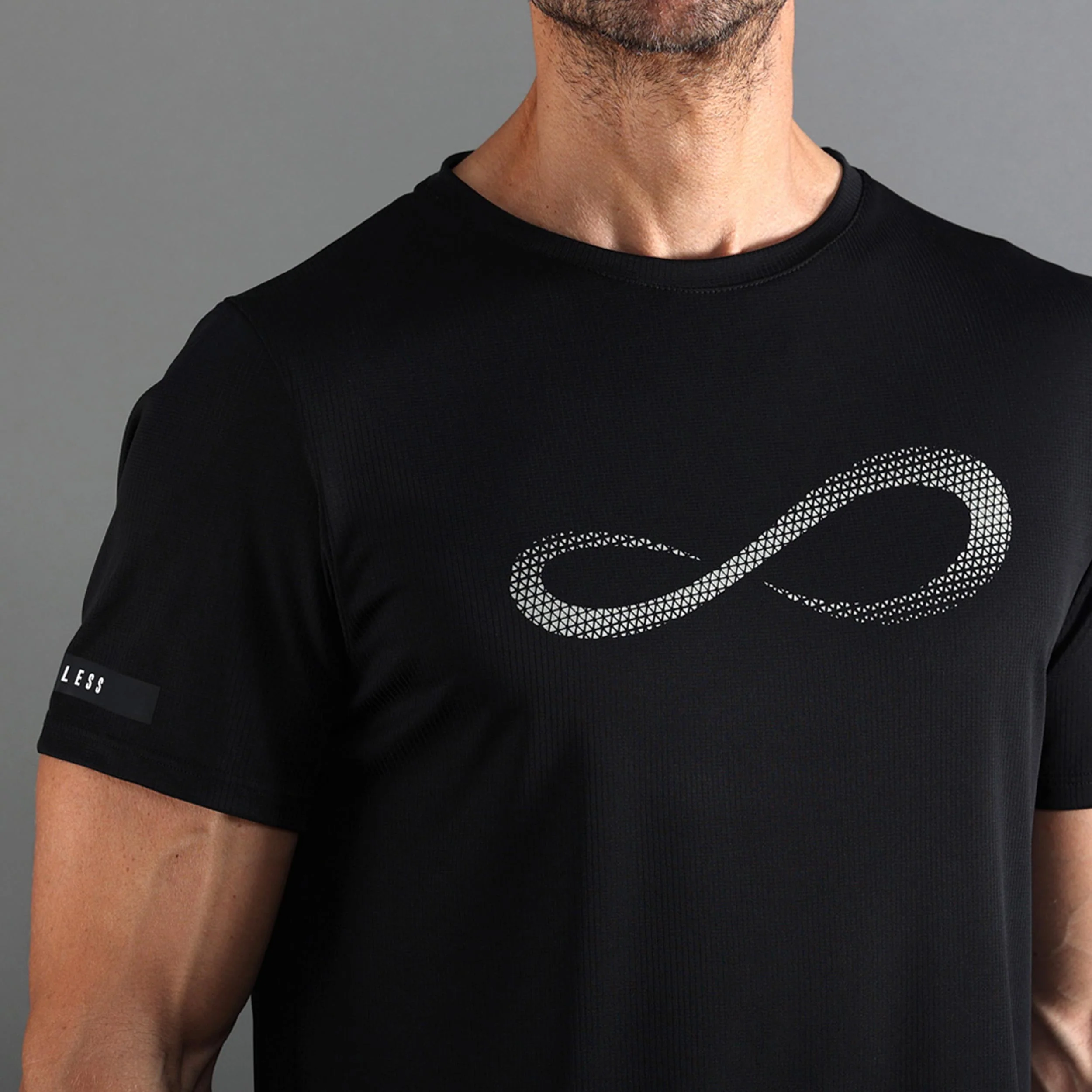 Unlimited Diamond II T-shirt Herrar-svart, ljusgrå - Image 4