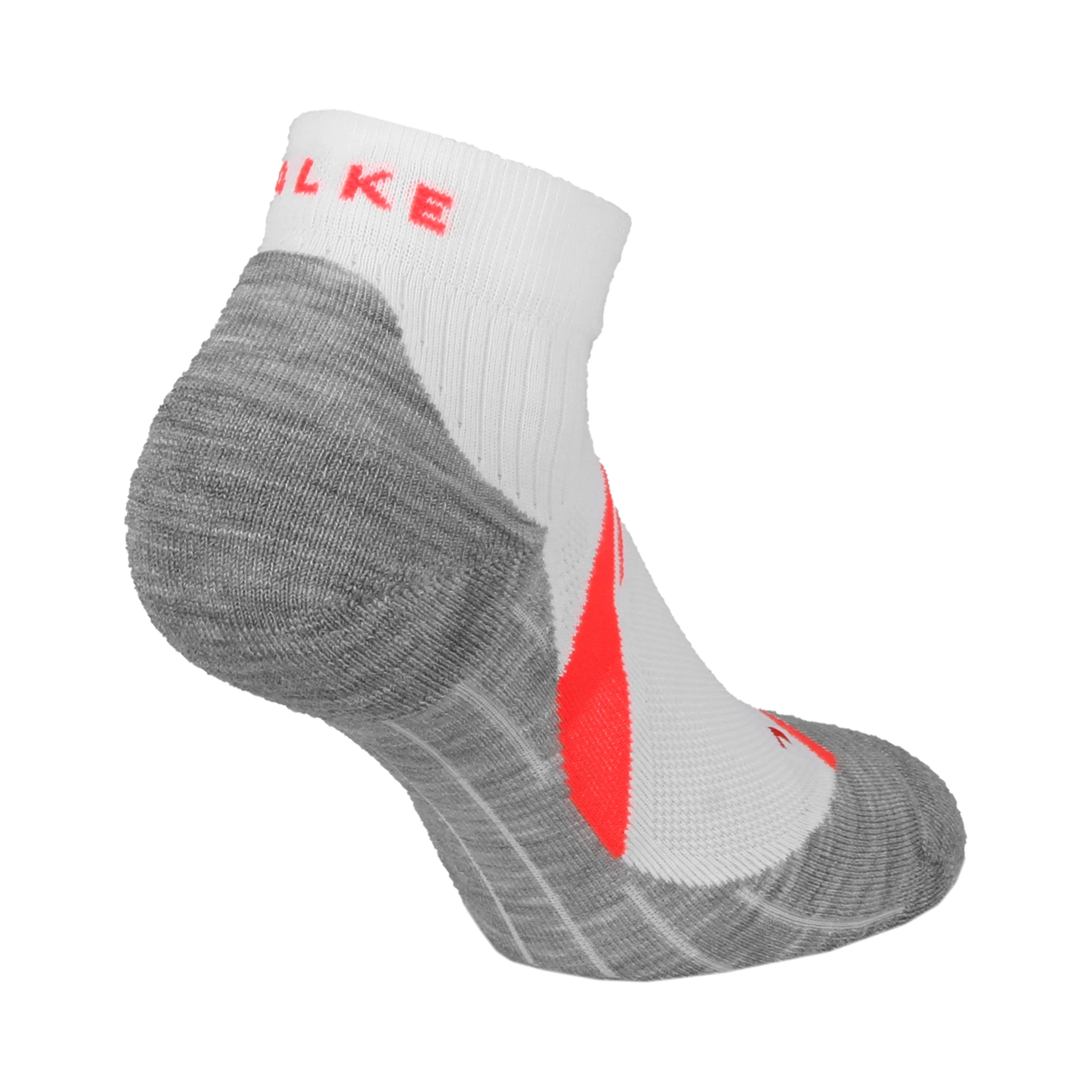 Endurance Cool Short Löparsockor Damer - vit, grå - Image 2