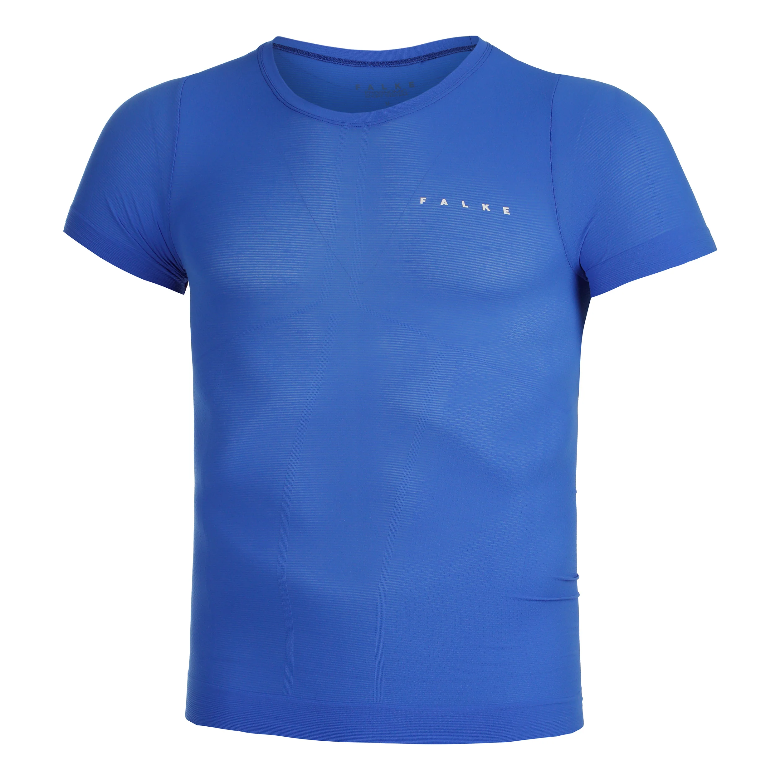 Regular Shortsleeve Löpartröja Herrar-Blå
