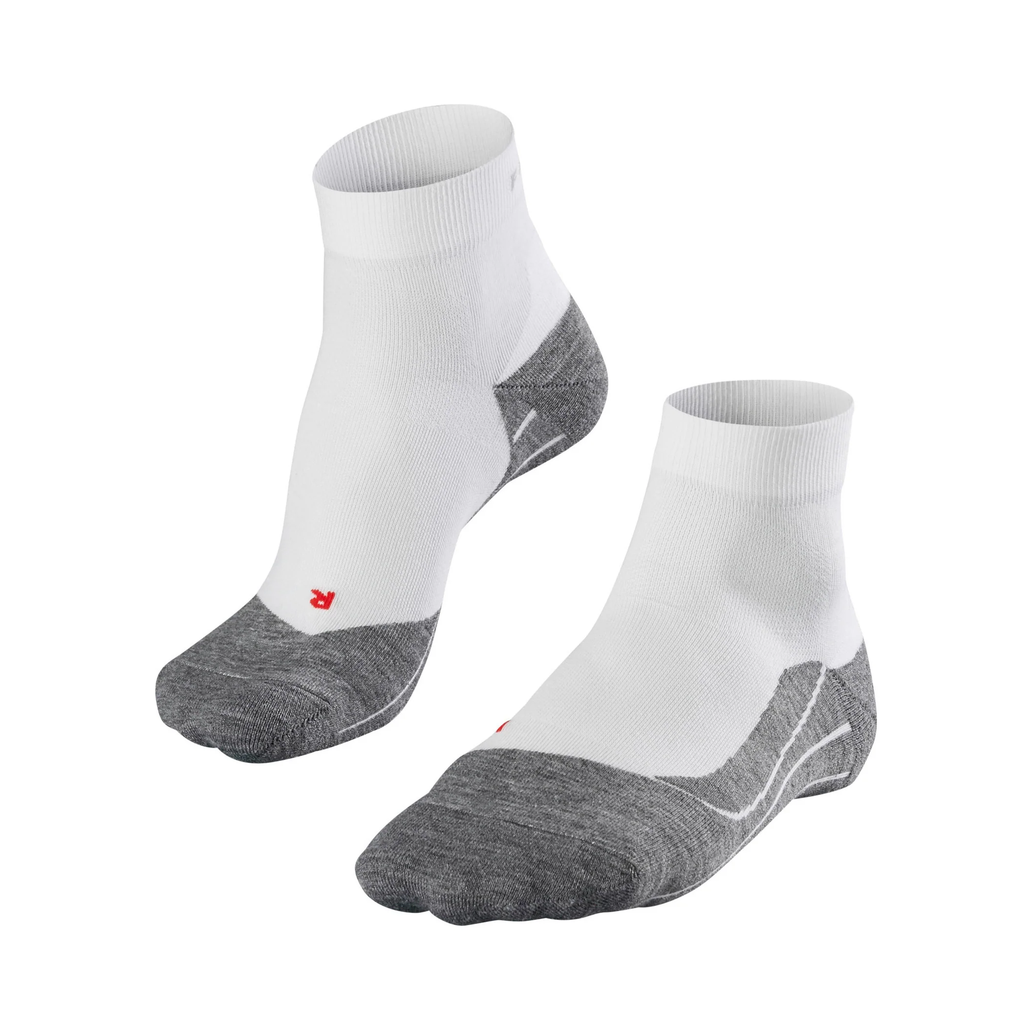 RU4 Endurance Löparsockor Damer-vit, grå
