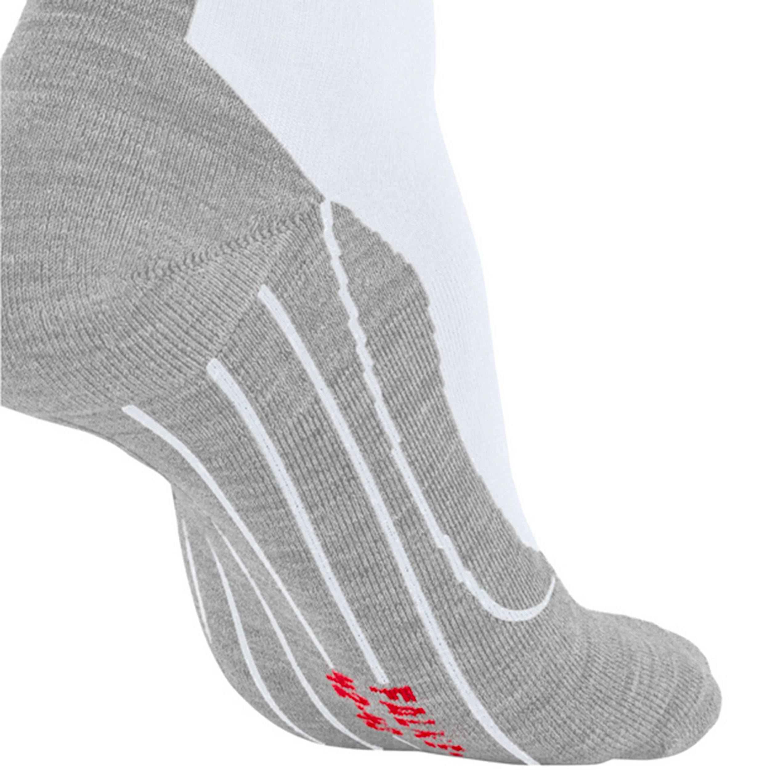 RU4 Endurance Reflect Löparsockor Damer-Vit,Röd - Image 4
