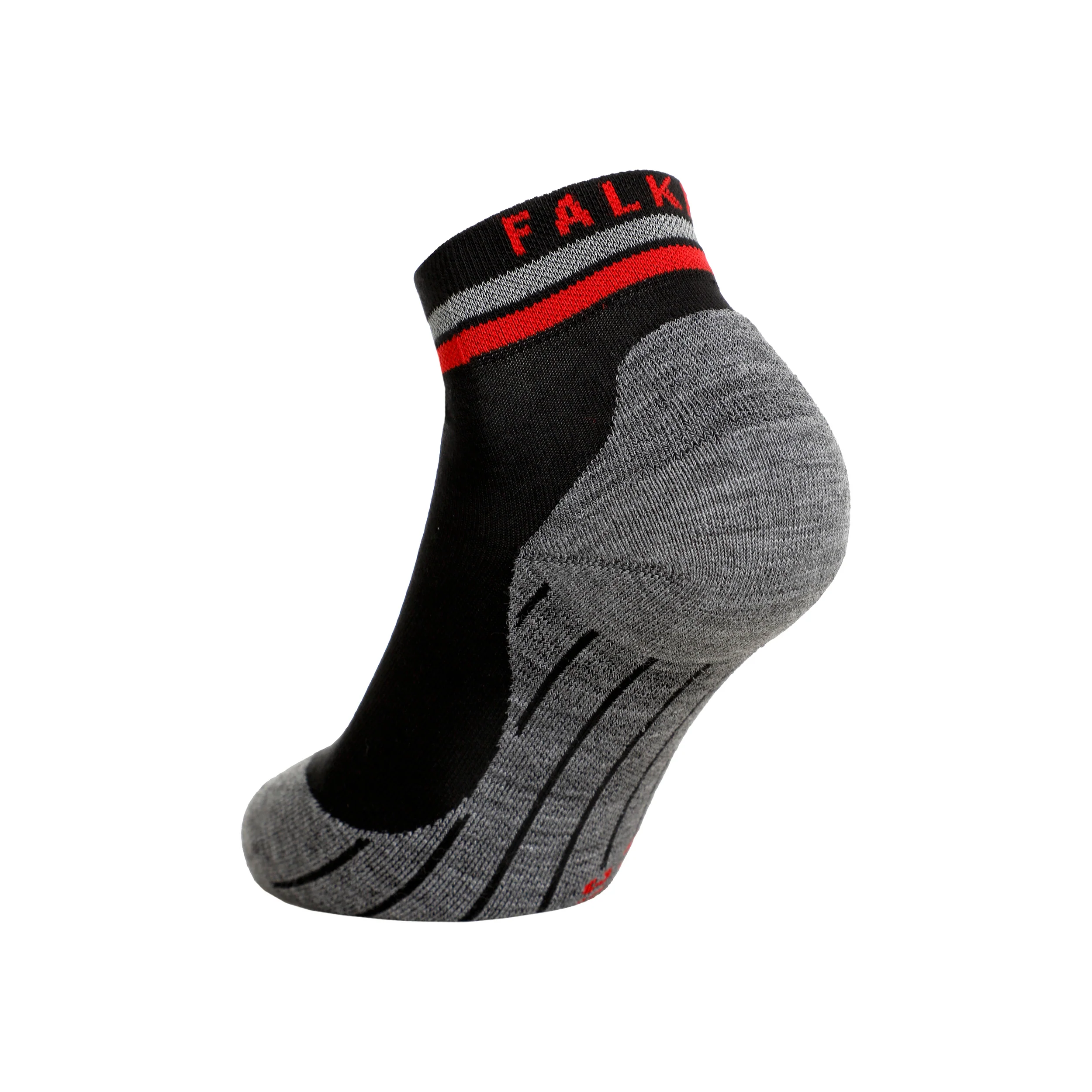 RU4 Endurance Short Reflect Löparsockor Damer-Svart - Image 2