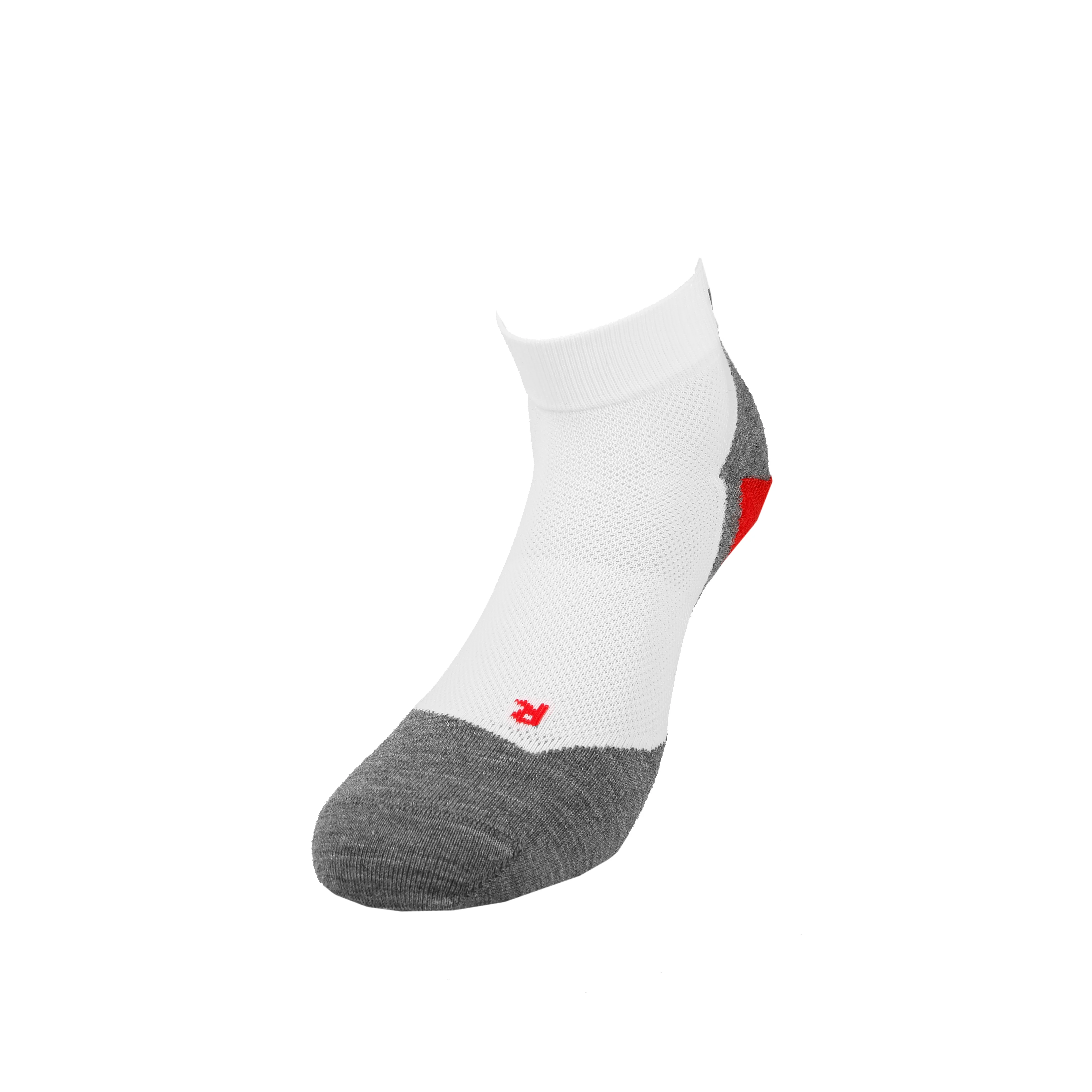 RU5 Race Short Löparsockor Herrar-Vit,Grå
