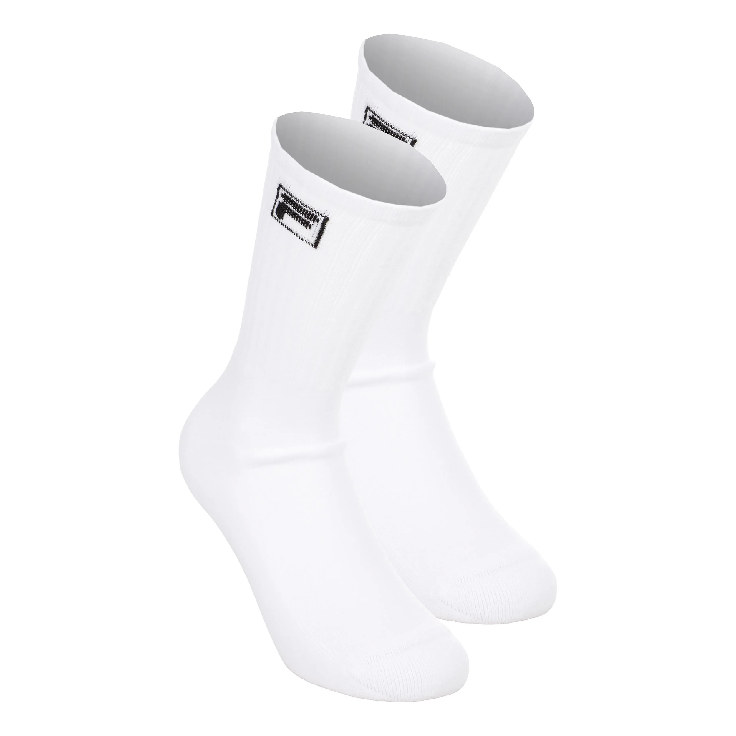 F-BOX PREMIUM CREW 2P Tennisstrumpor Unisex-vit