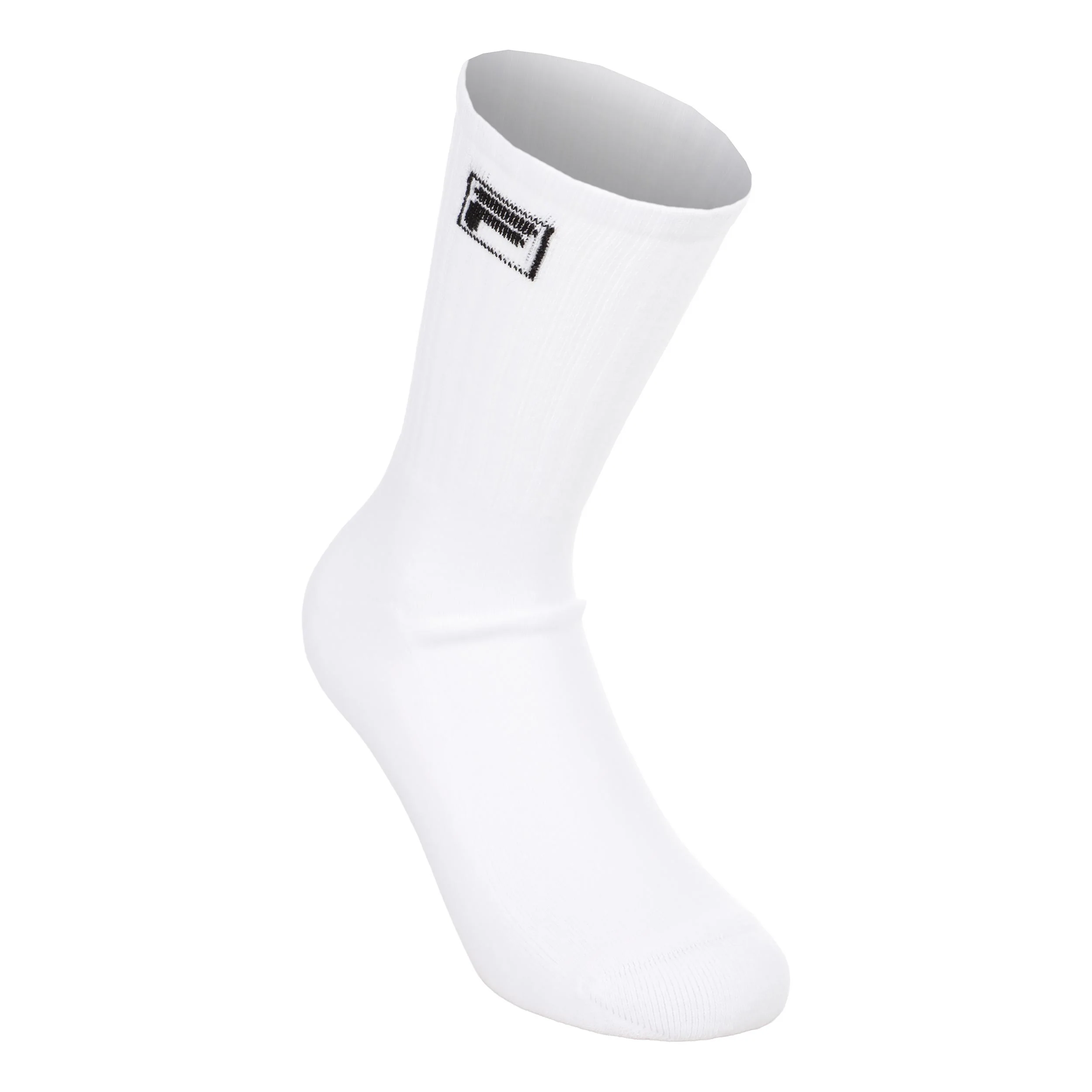 F-BOX PREMIUM CREW 2P Tennisstrumpor Unisex-vit - Image 3
