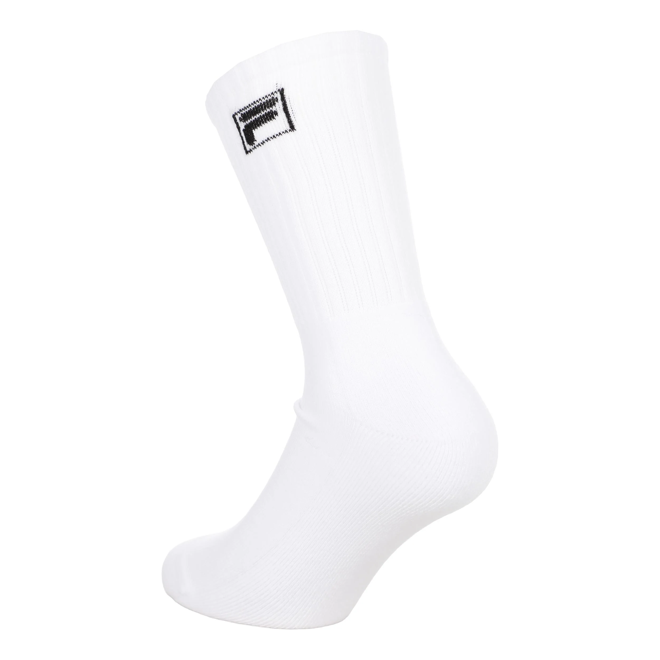 F-BOX PREMIUM CREW 2P Tennisstrumpor Unisex-vit - Image 4