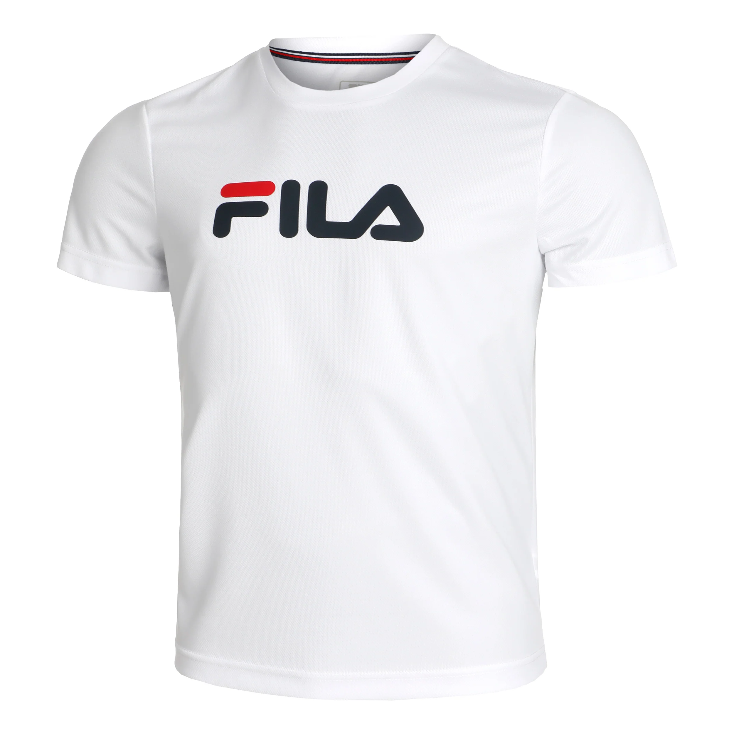 Logo T-shirt Herrar-Vit,Mörkblå
