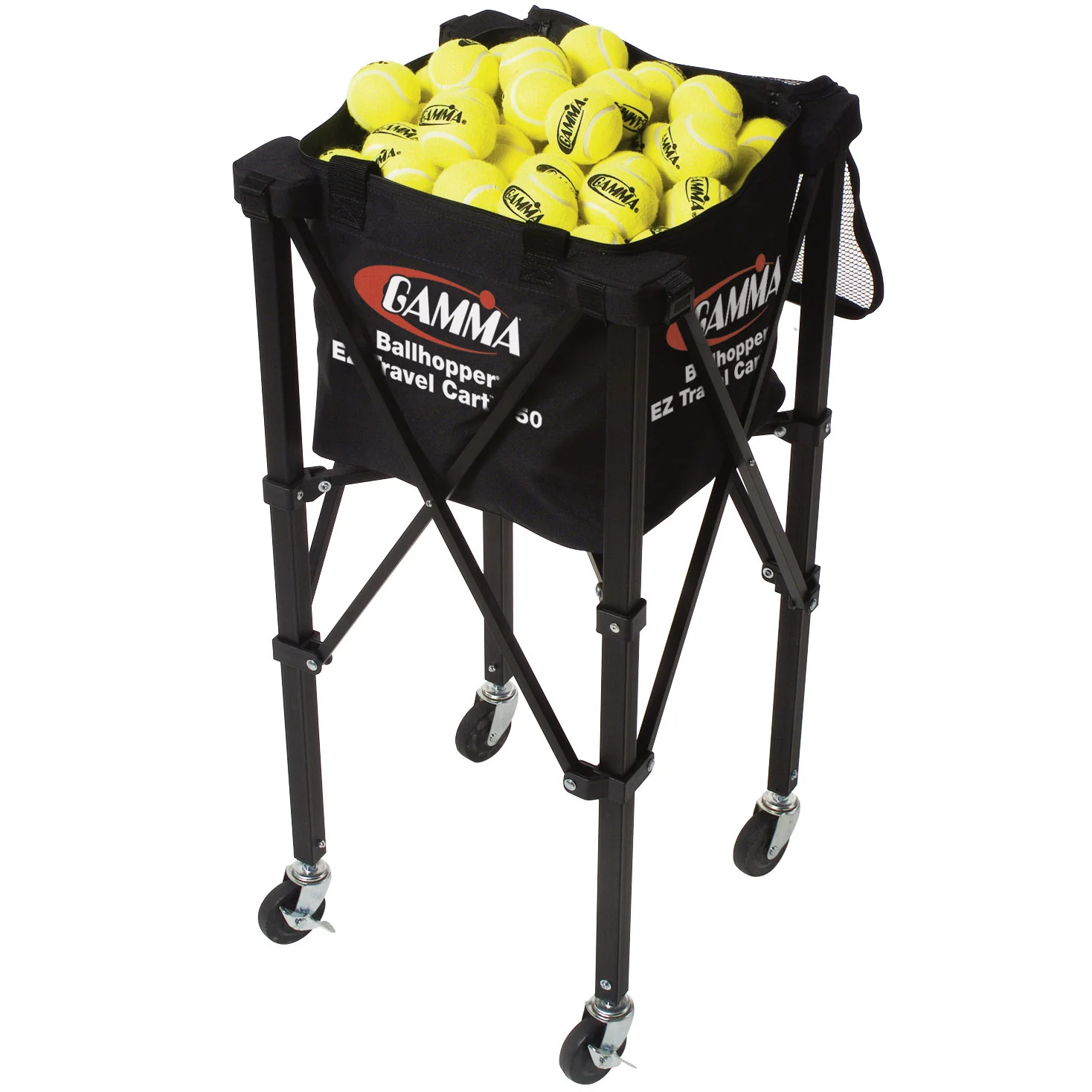EZ Travel Cart 150 Bollvagn Med Rullar-Svart