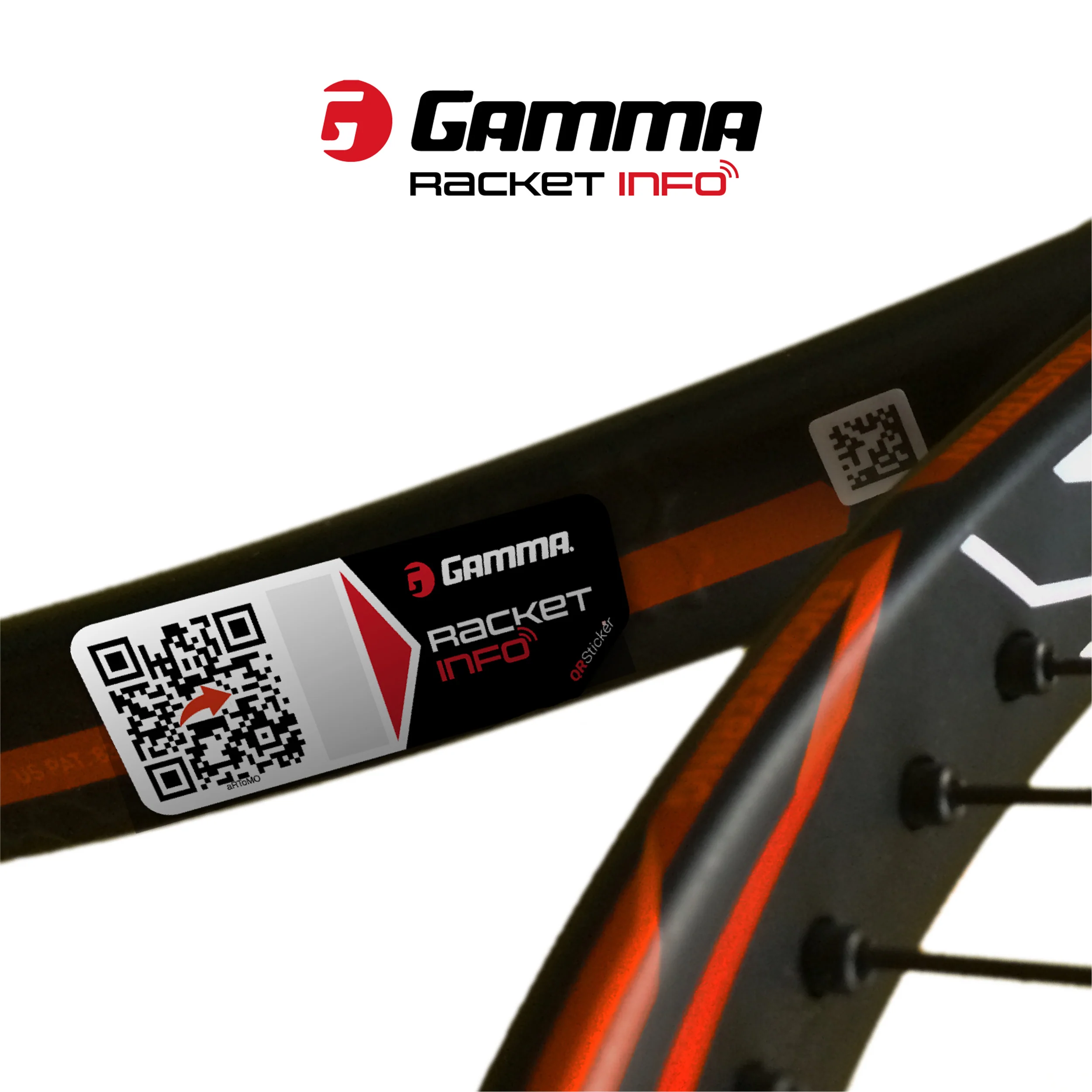 Gamma Racket Info Sträng klistermärke 16-pack - Image 2