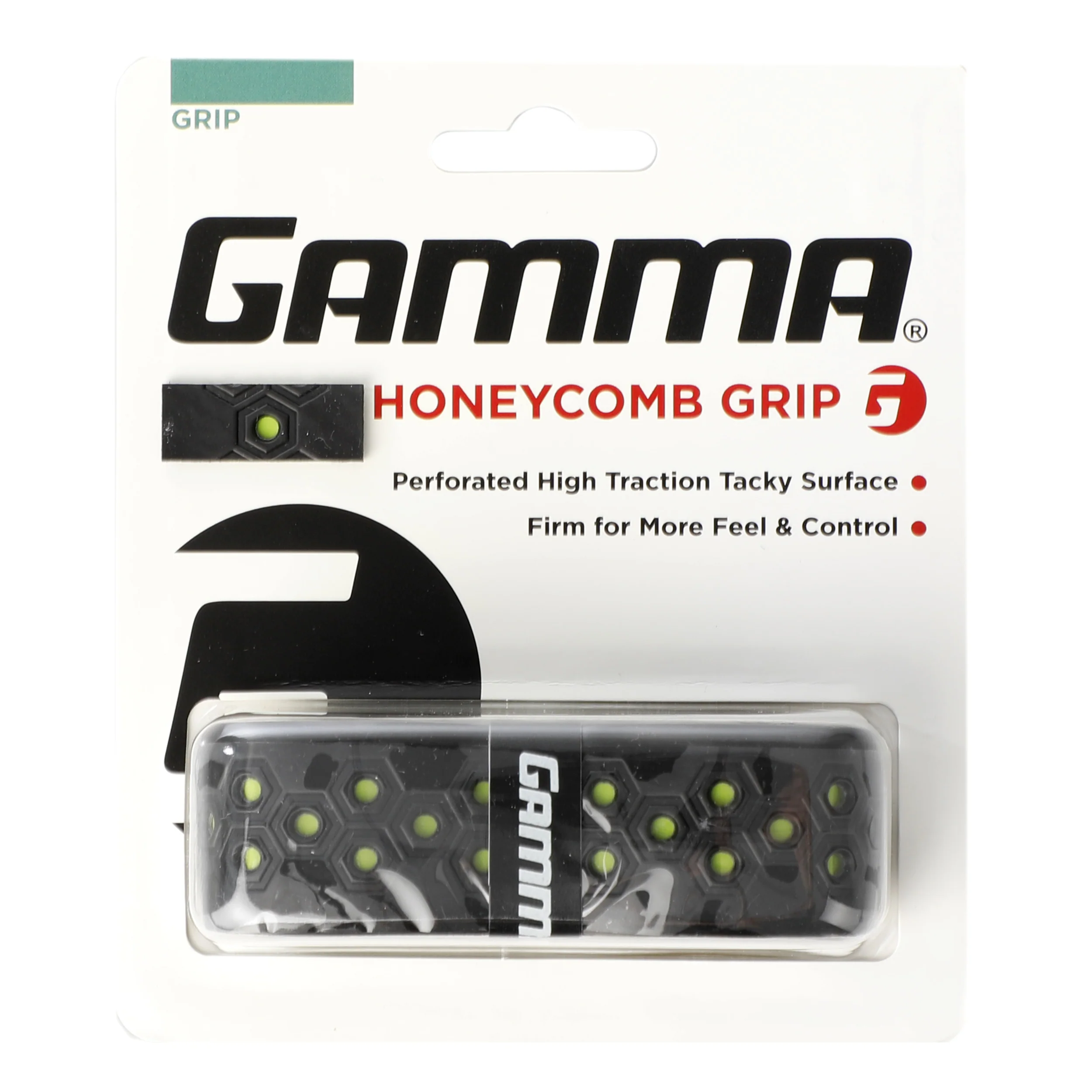 Honeycomb Cushion Grip Enpack-Svart,Grön