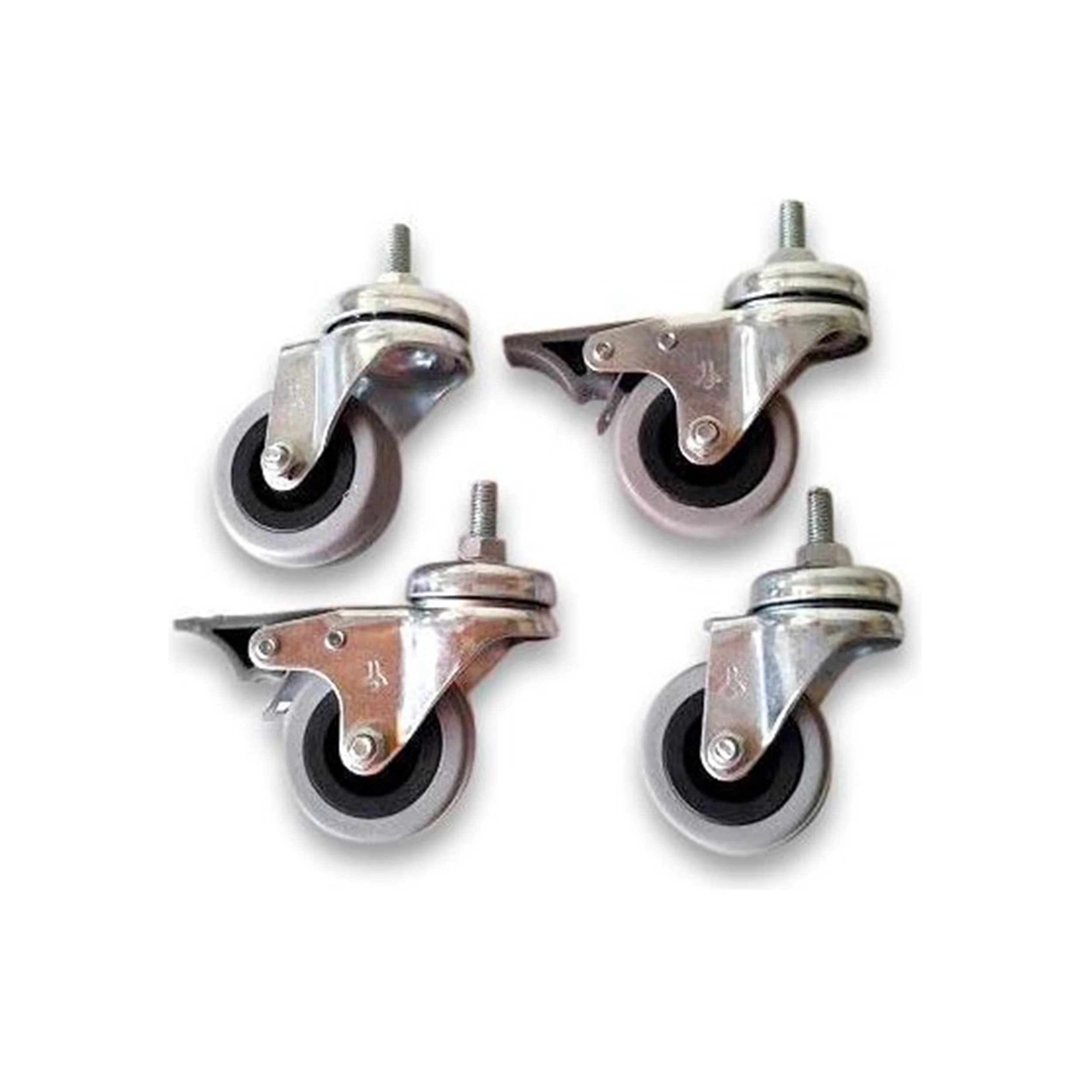 Rollen Set Für Standard Fot-Silver,Svart