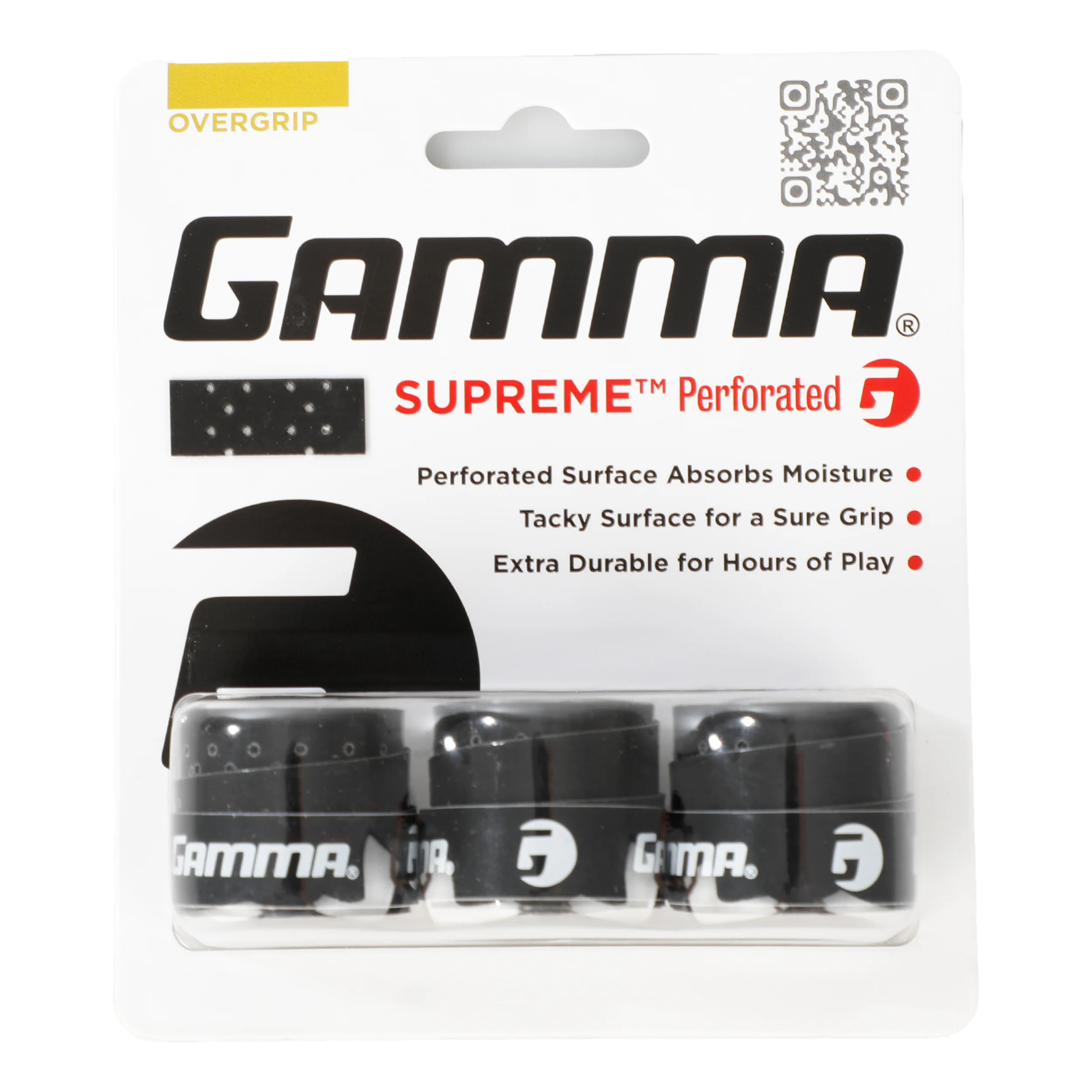Supreme Perforated 3-pack - svart