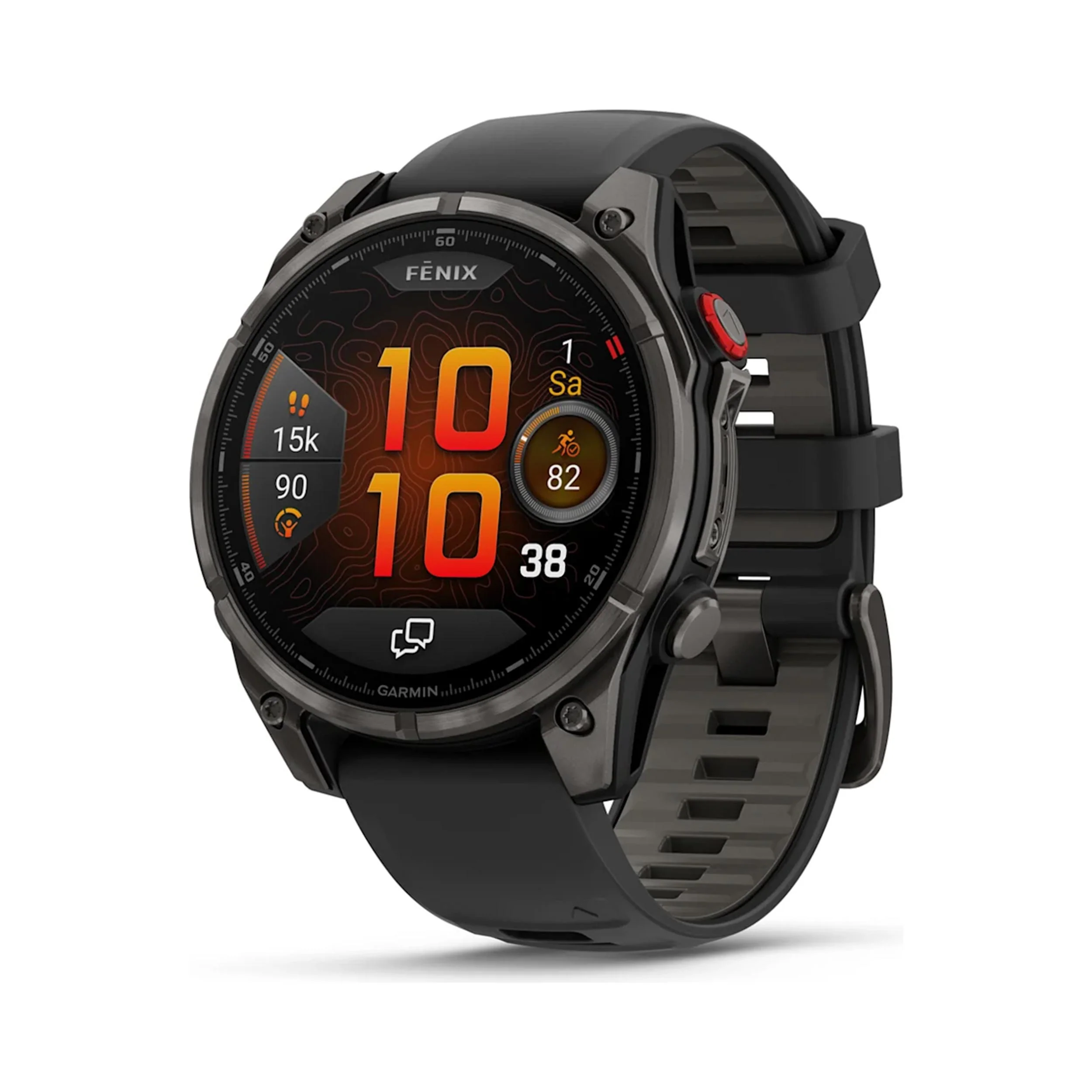 fenix 8 Pro - 47 mm AMOLED Pulsklocka -svart,grå