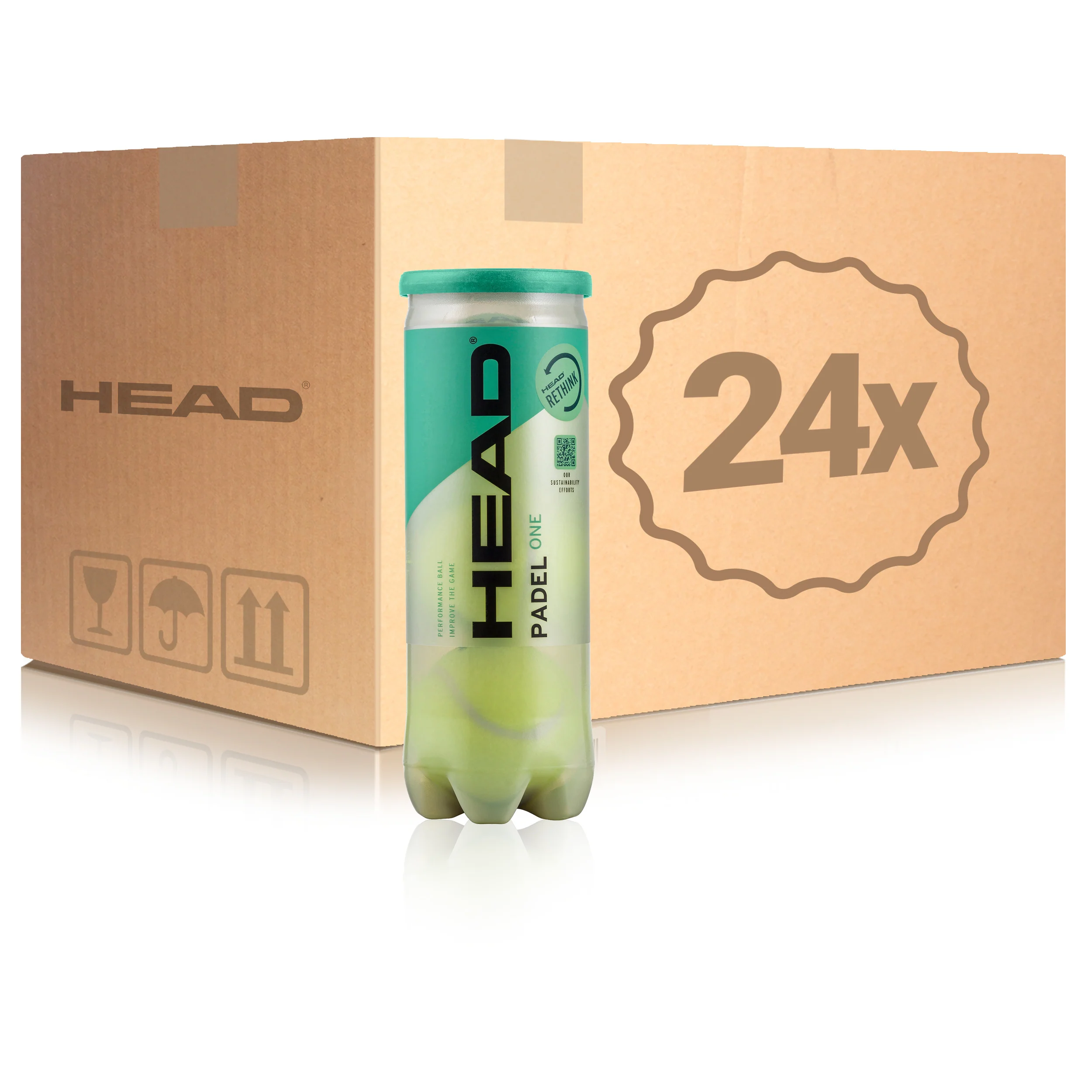 24x 3-pack rör Padel One