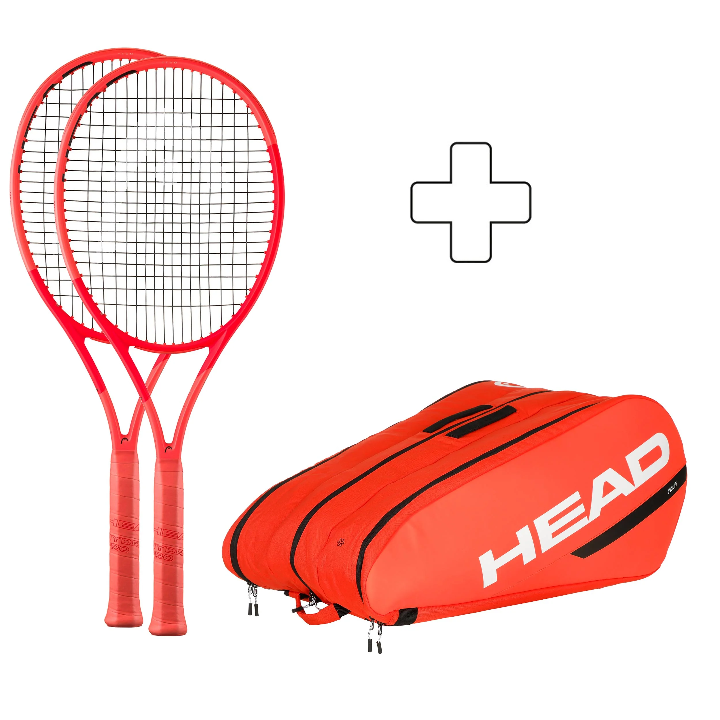 2x Team 2025 Plus racketväska