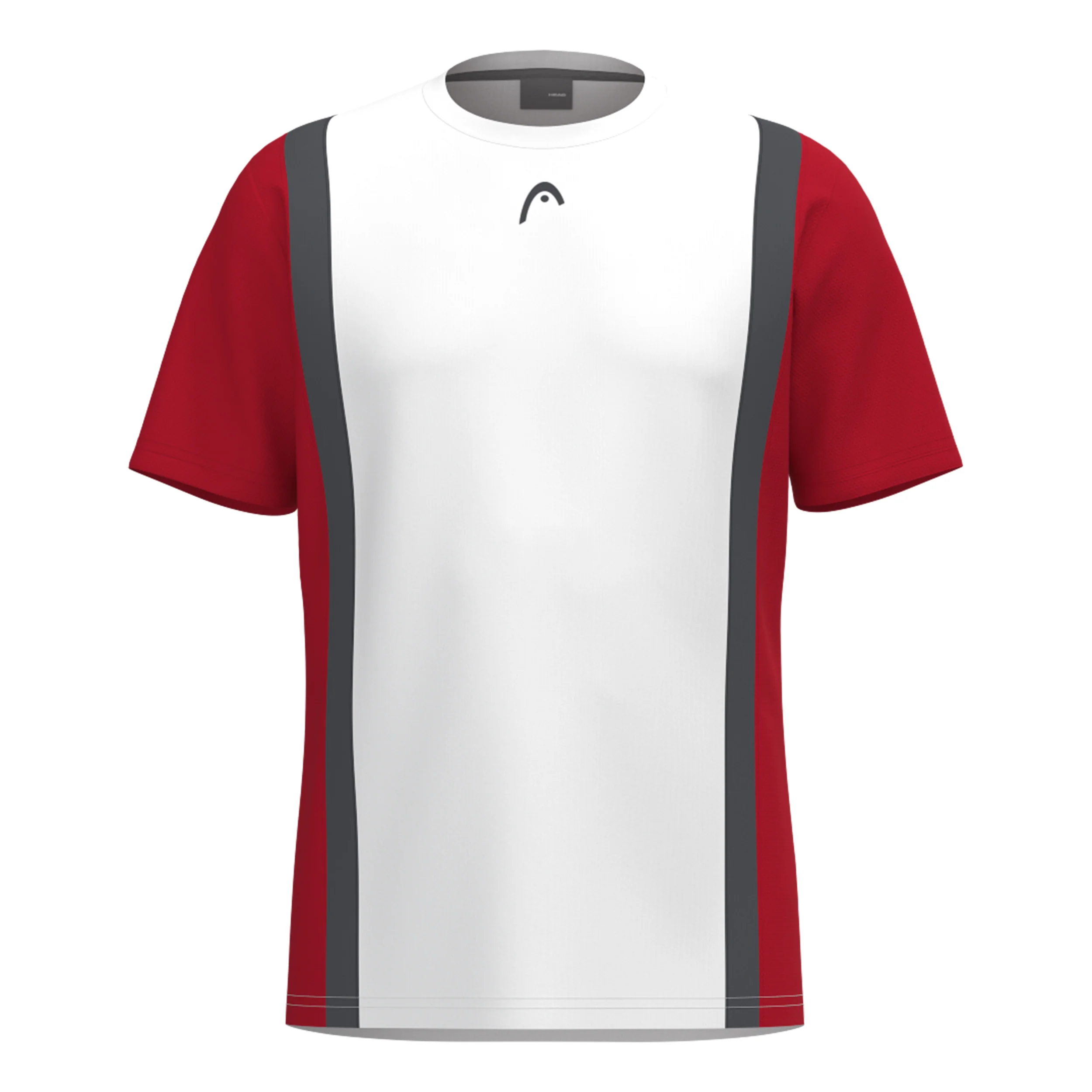 Club 25 Tech T-shirt Herrar-Röd,Vit