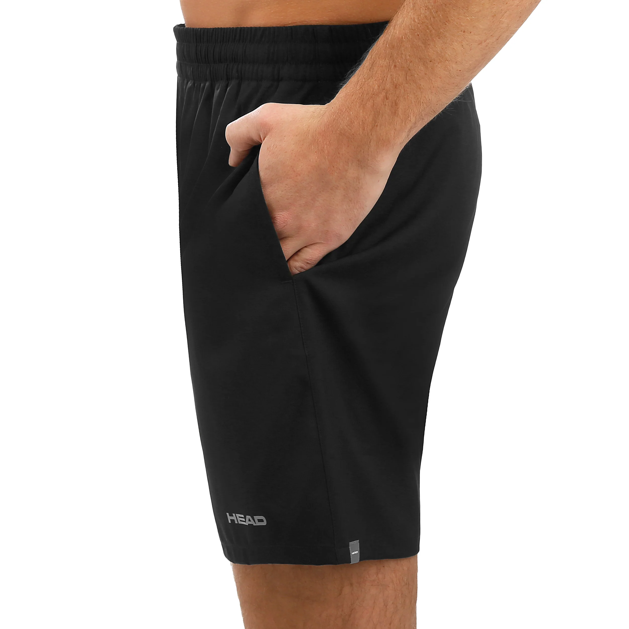 Club 7in Shorts Herrar-Svart,Silver - Image 5