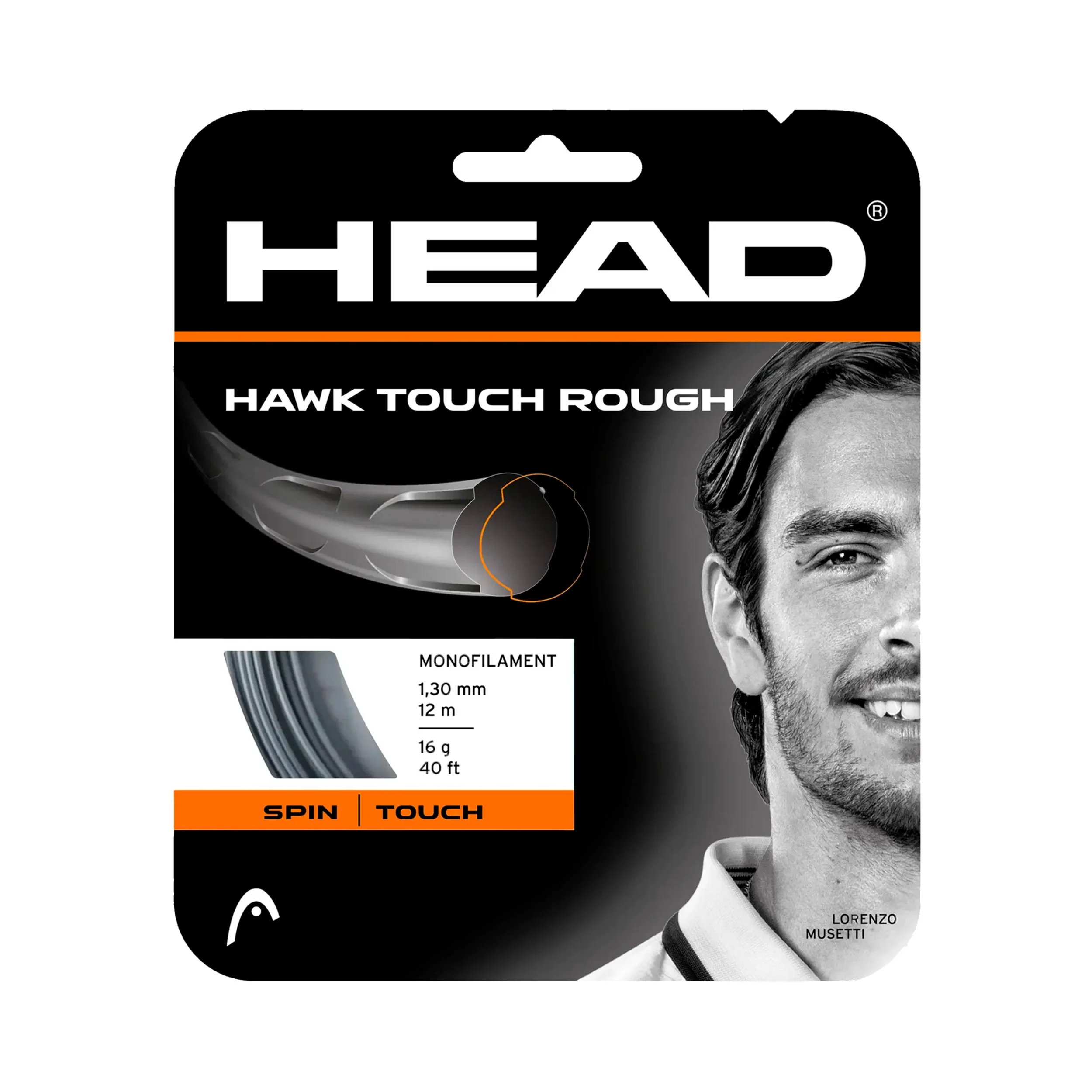 Hawk Touch Rough Strängset 12m - svart