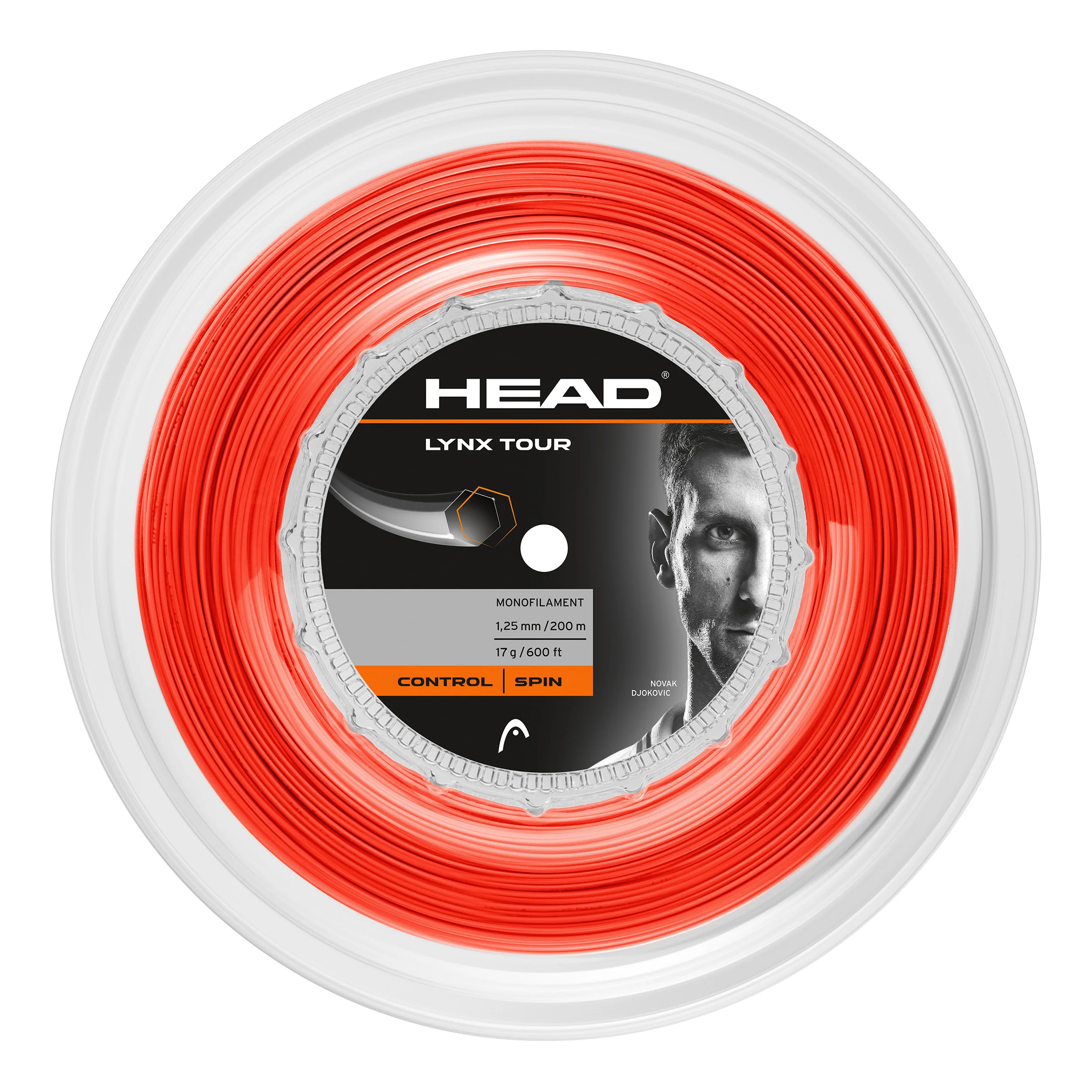 Lynx Tour Reel Strängrulle 200m-Orange