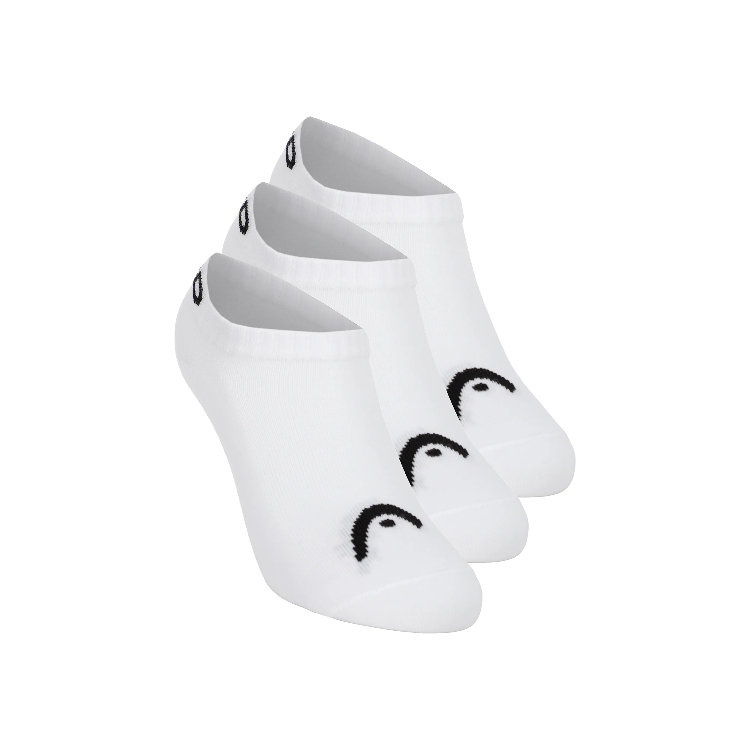 Performance Crew Tennisstrumpor 3-pack Barn-Vit