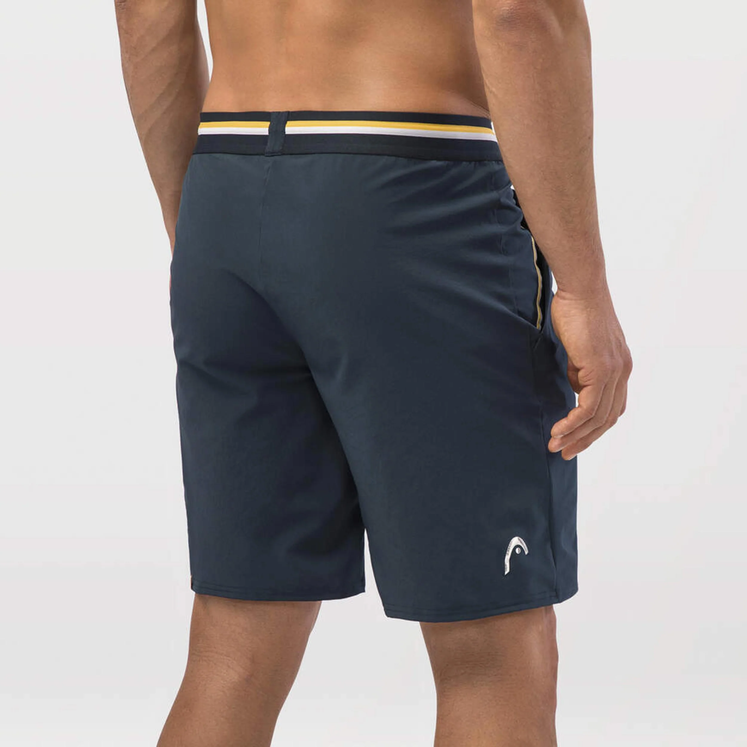 Performance Shorts Herrar-Mörkblå,Guldgul - Image 7