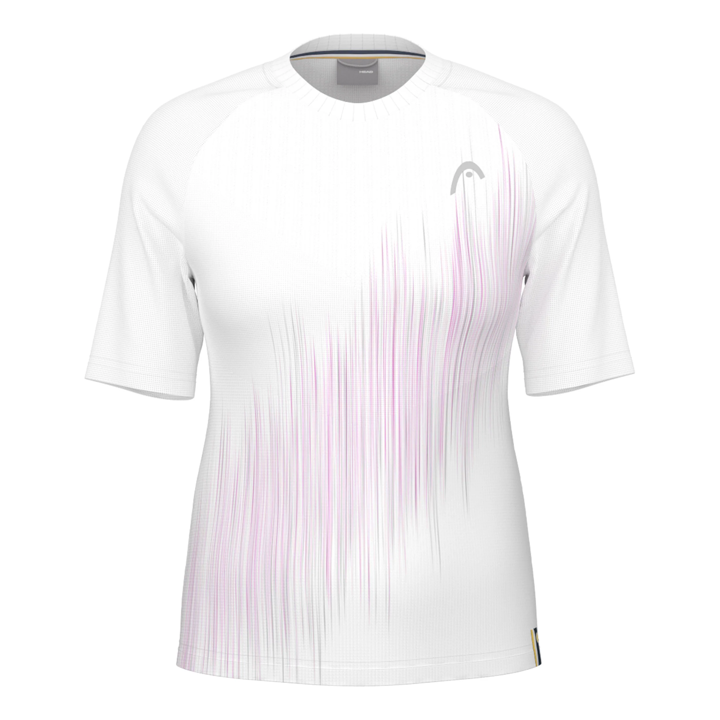 Performance T-shirt Damer-Vit,Berry