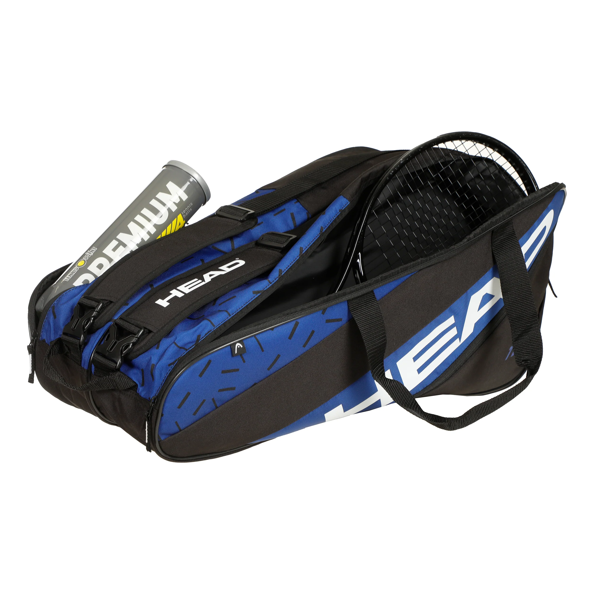 Team Racquet Bag L Racketväska-Svart,Blå - Image 4