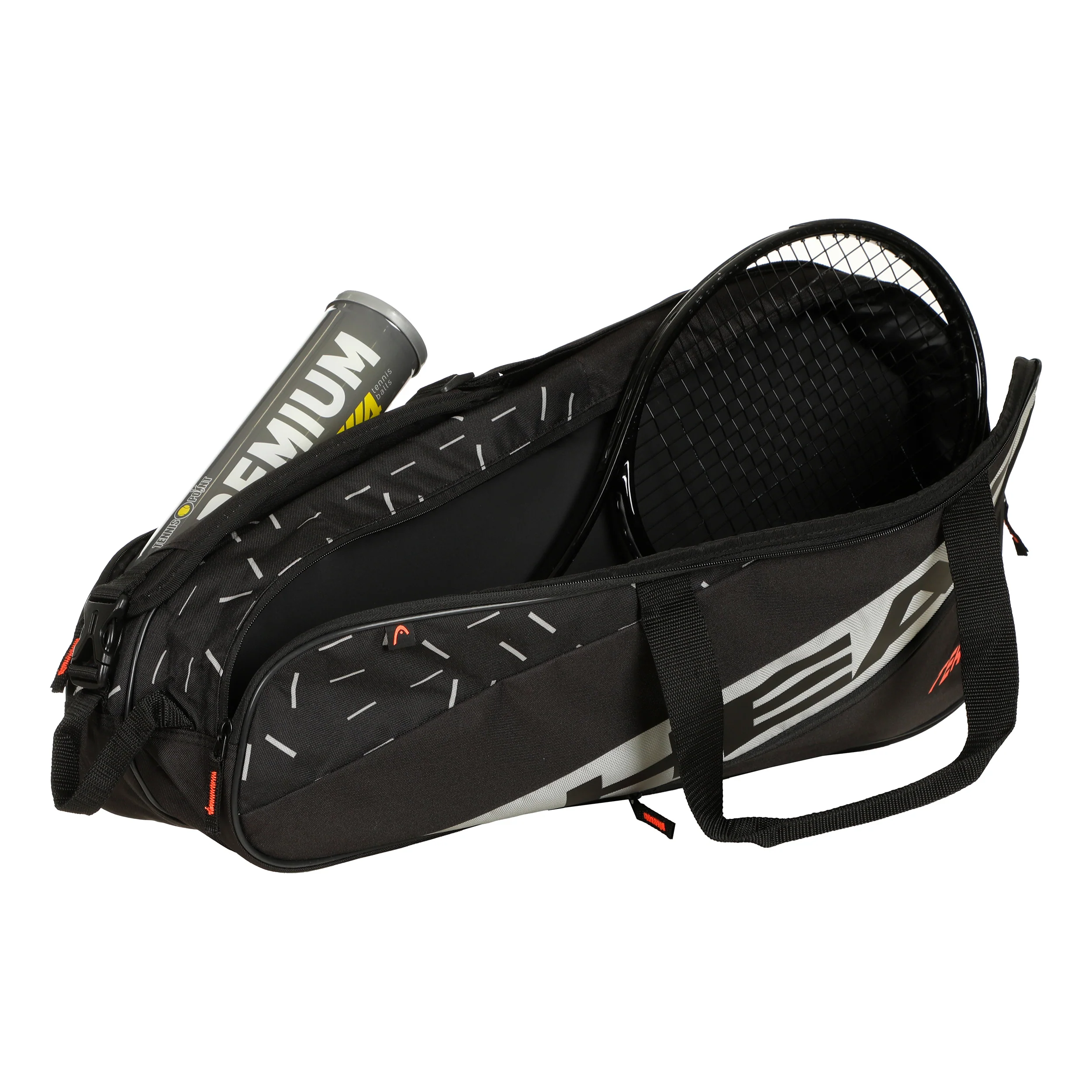 Team Racquet Bag M Racketväska 6-Grön,Svart - Image 4