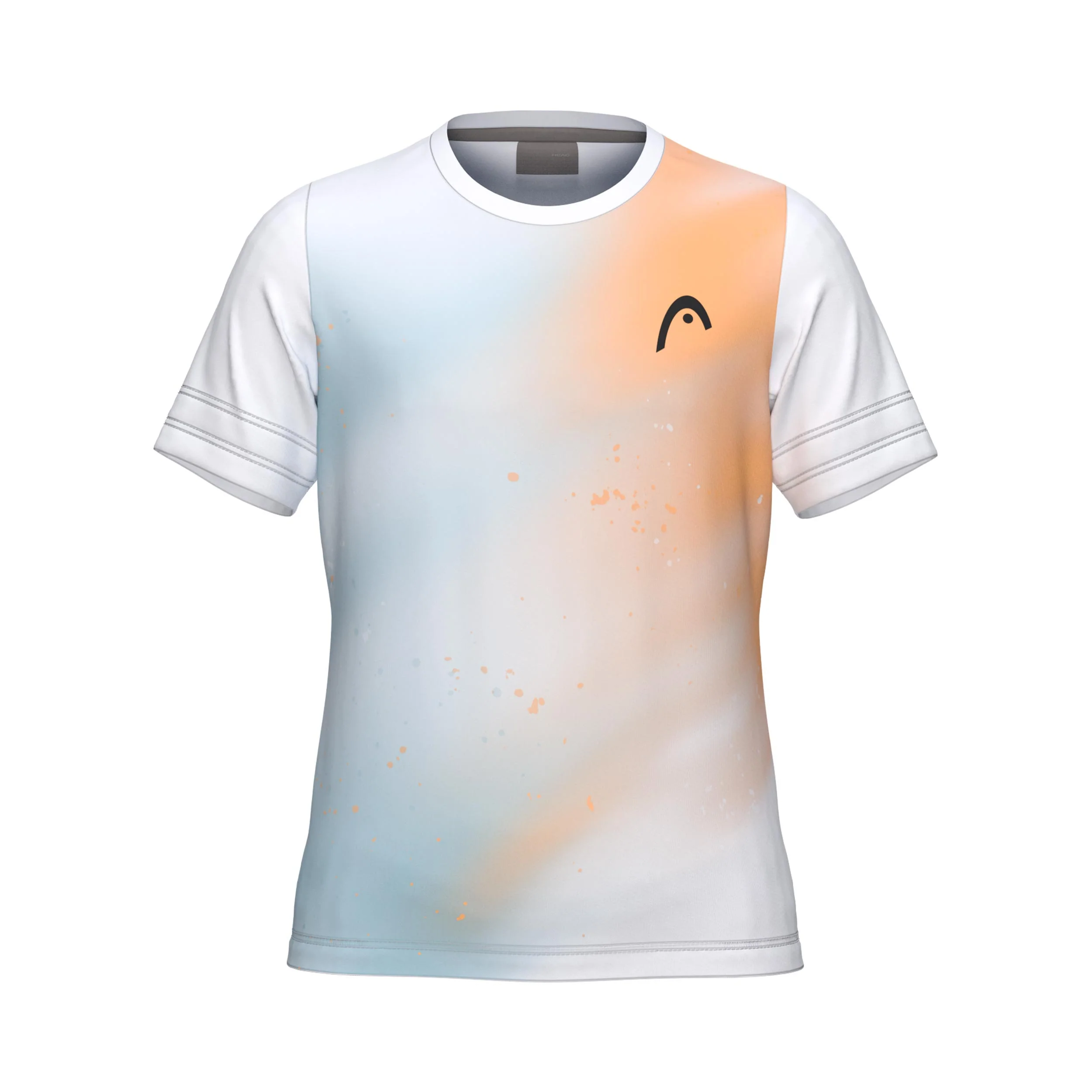 Tie-Break II T-shirt Flickor - aprikos, vit