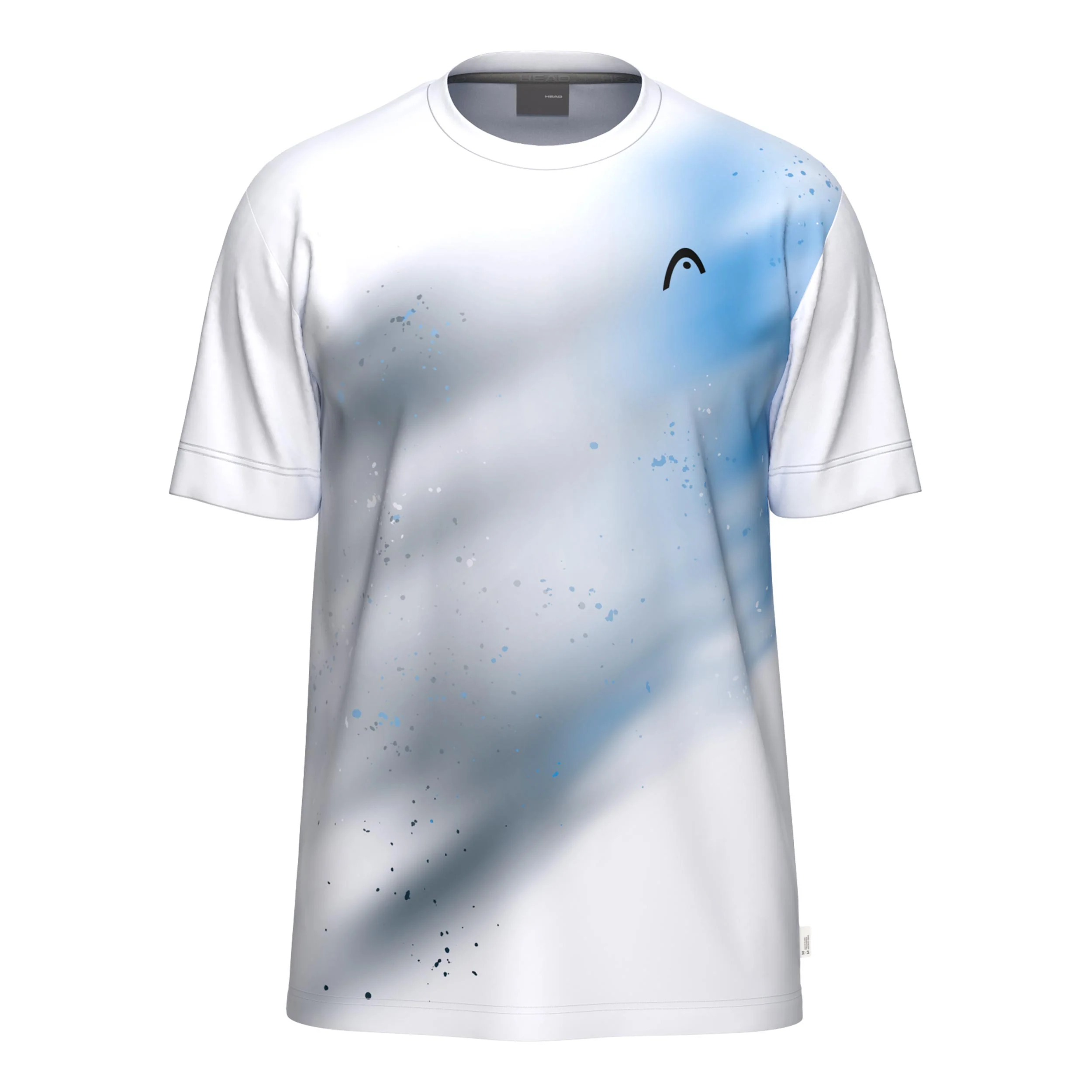 Topspin T-shirt Herrar - mörkblå, vit
