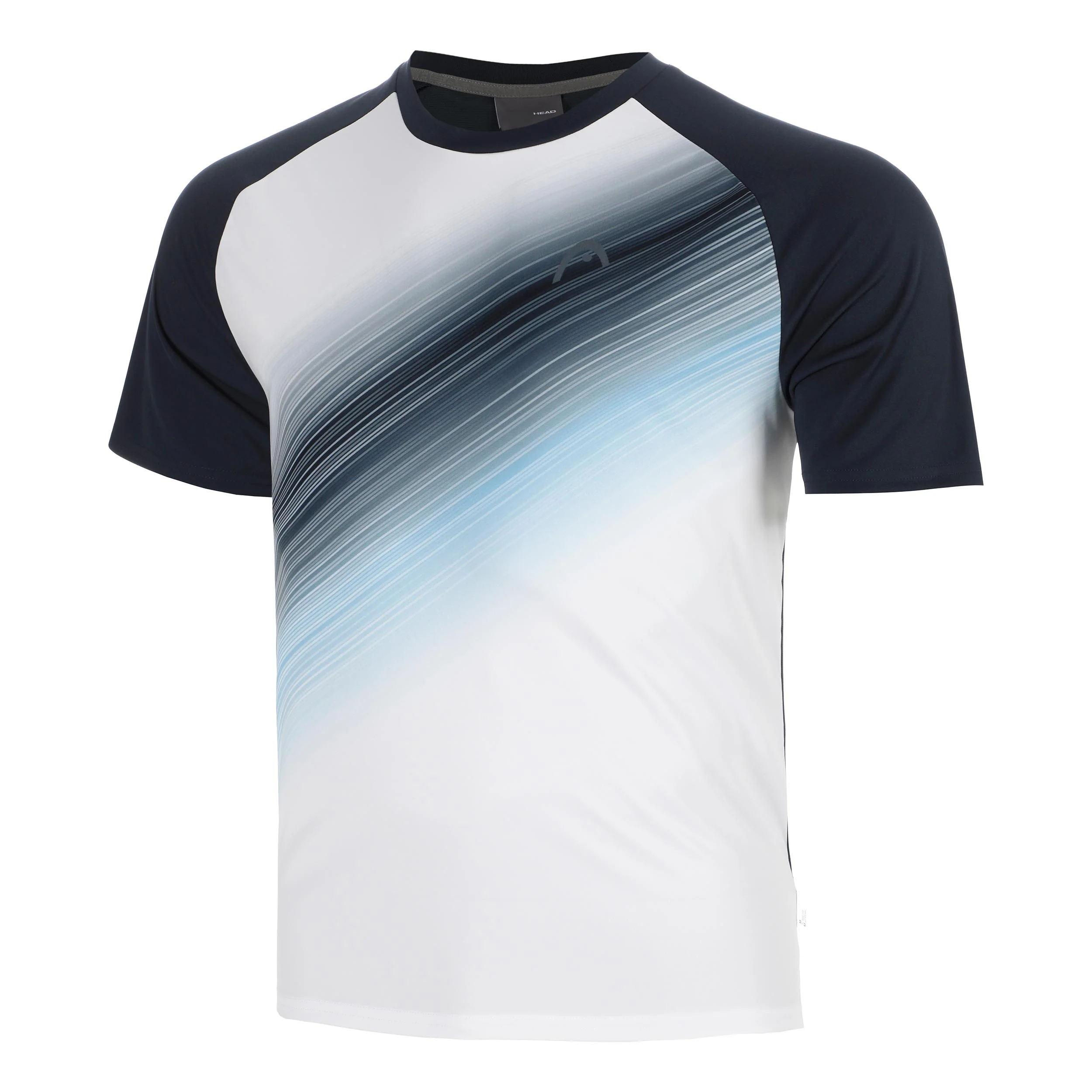 Topspin T-shirt Herrar-mörkblå, vit