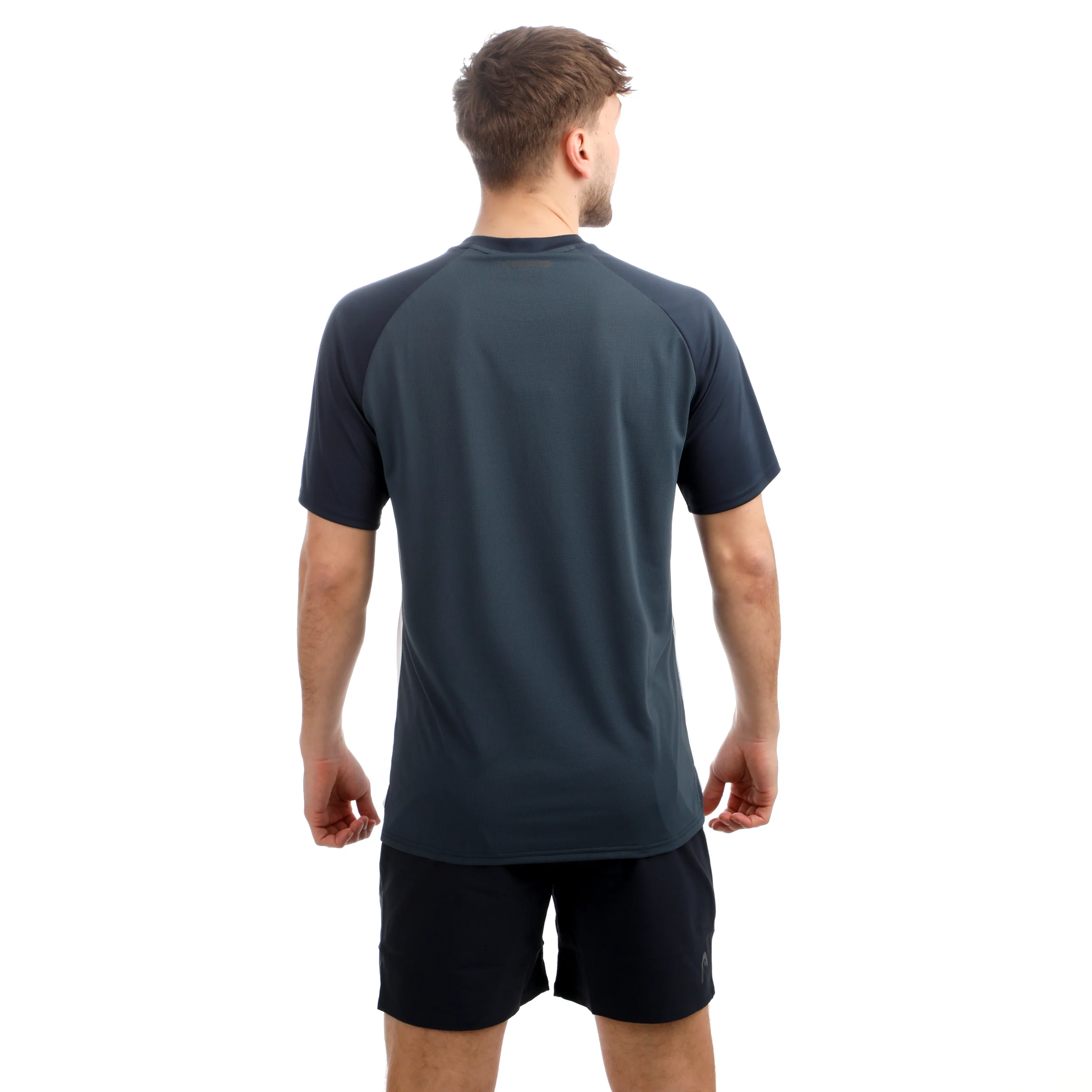 Topspin T-shirt Herrar-mörkblå, vit - Image 7