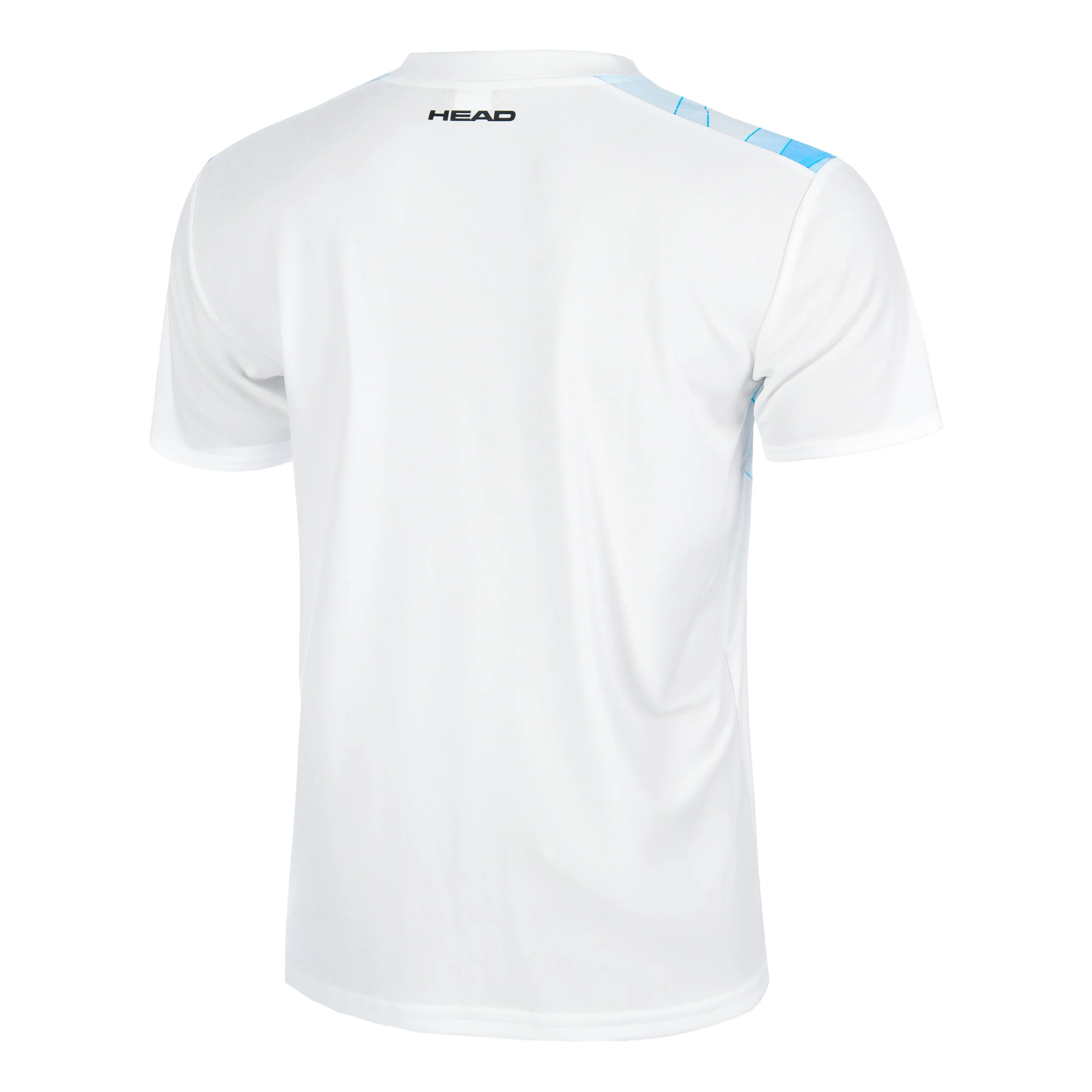Topspin T-shirt Herrar-Vit,Ljusblå - Image 2