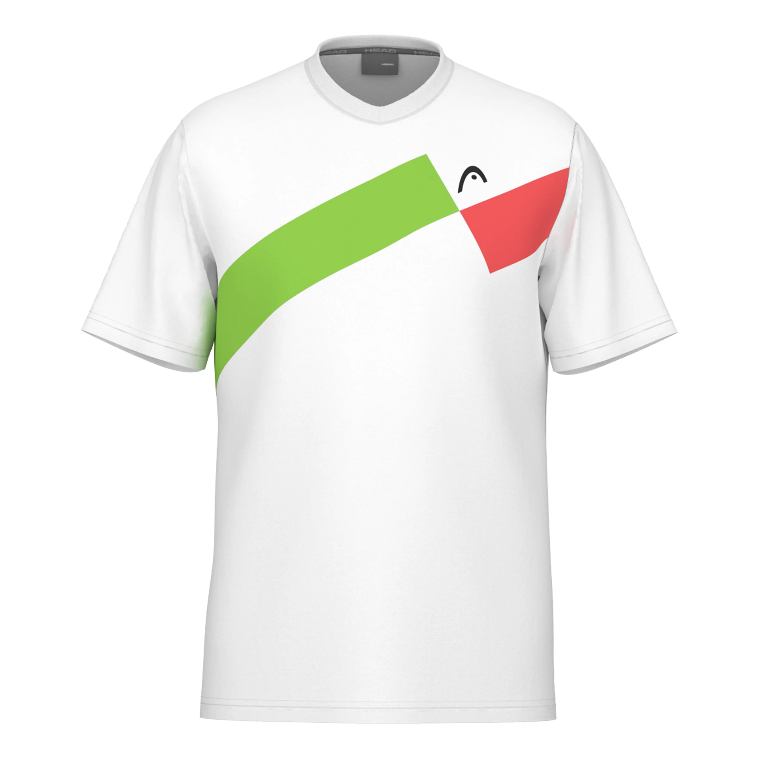 Topspin T-shirt Herrar-Vit,Röd